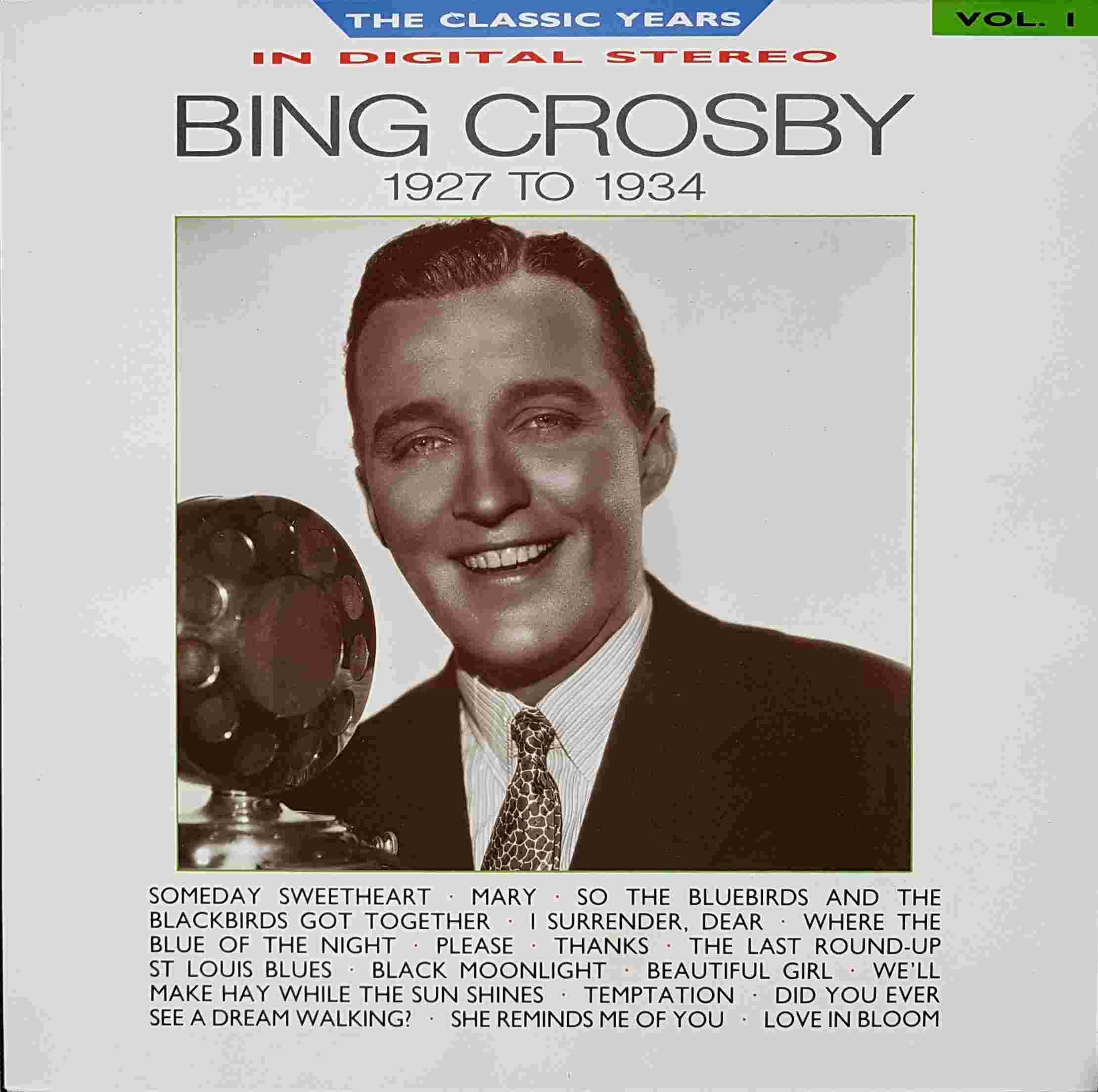 Picture of REB 648 Classic years - Volume 1, Bing Crosby by artist Bing Crosby from the BBC albums - Records and Tapes library