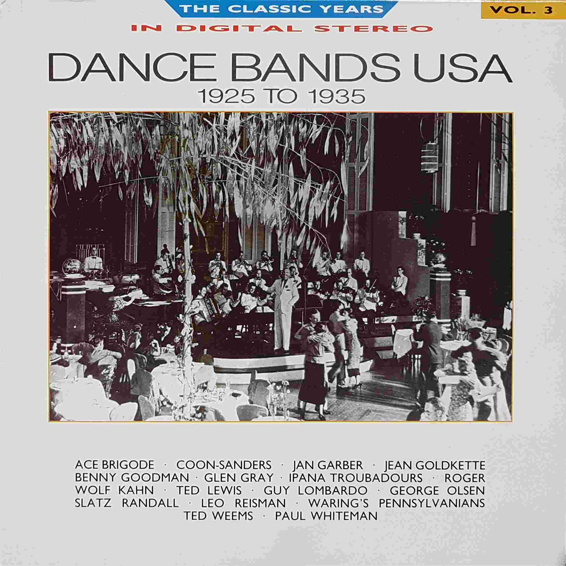 Picture of REB 650 Classic years - Volume 3, Dance bands USA by artist Various from the BBC albums - Records and Tapes library