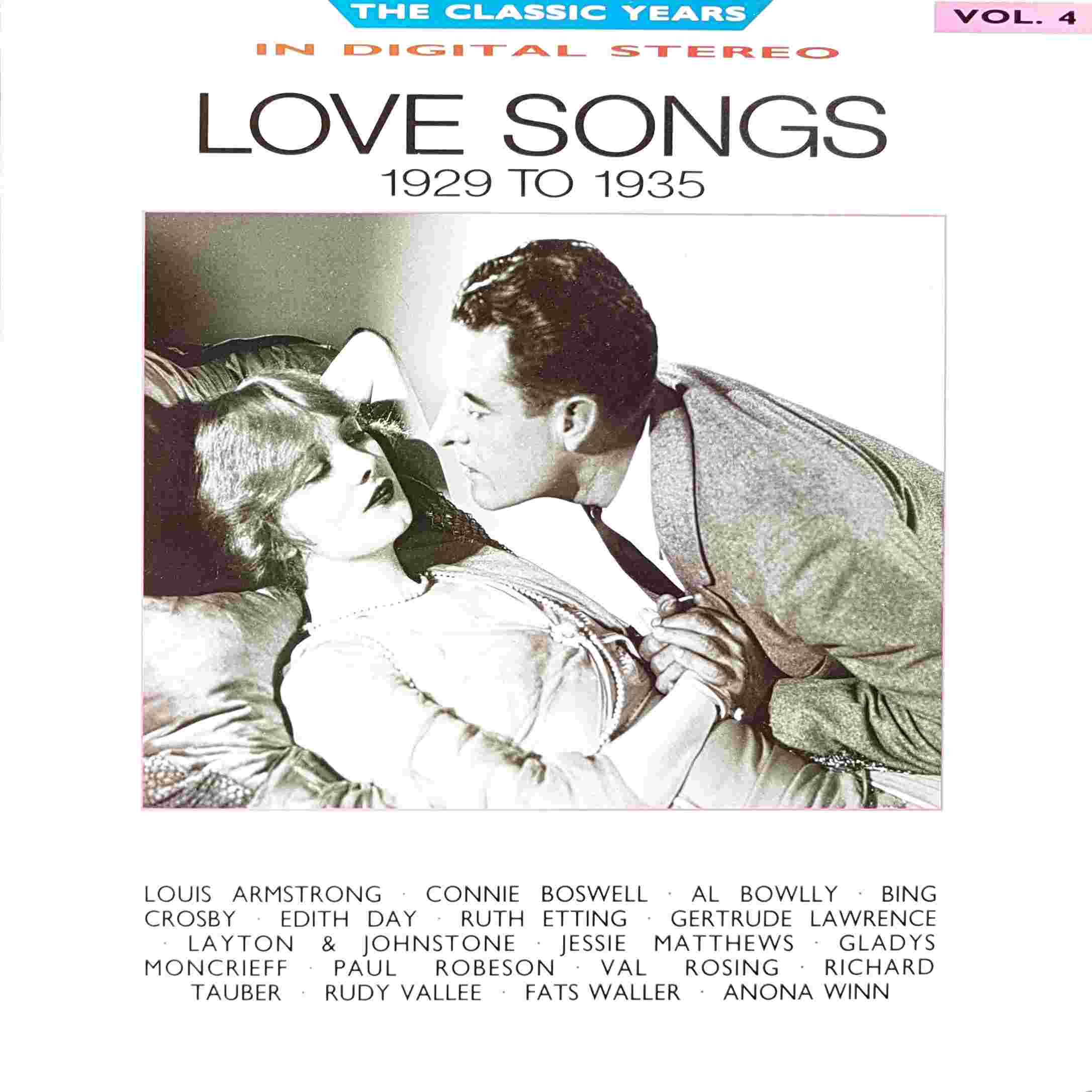 Picture of REB 651 Classic years - Volume 4, Love songs by artist Various from the BBC records and Tapes library