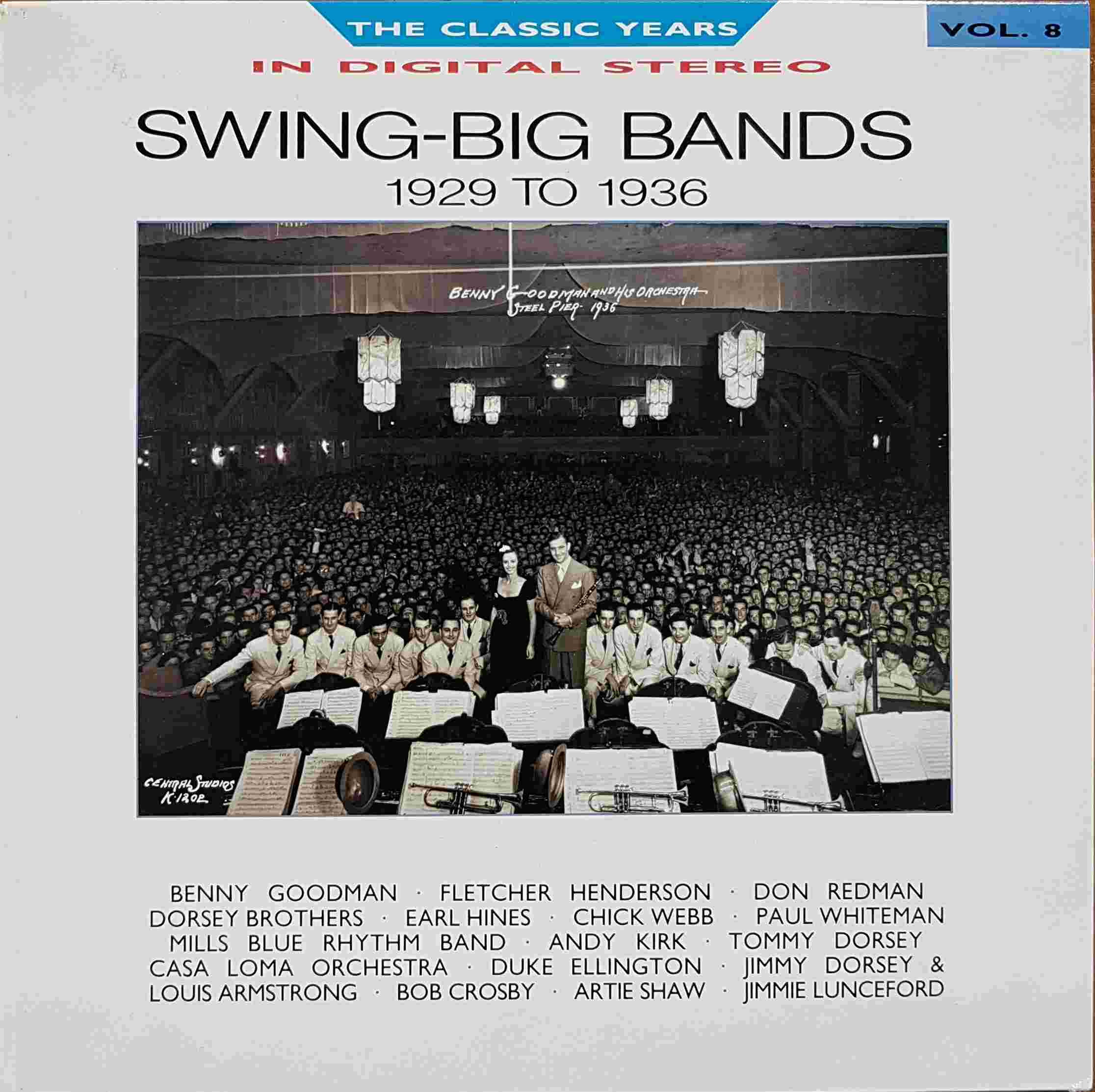 Picture of REB 655 Classic years - Volume 8, Swing big bands by artist Various from the BBC albums - Records and Tapes library