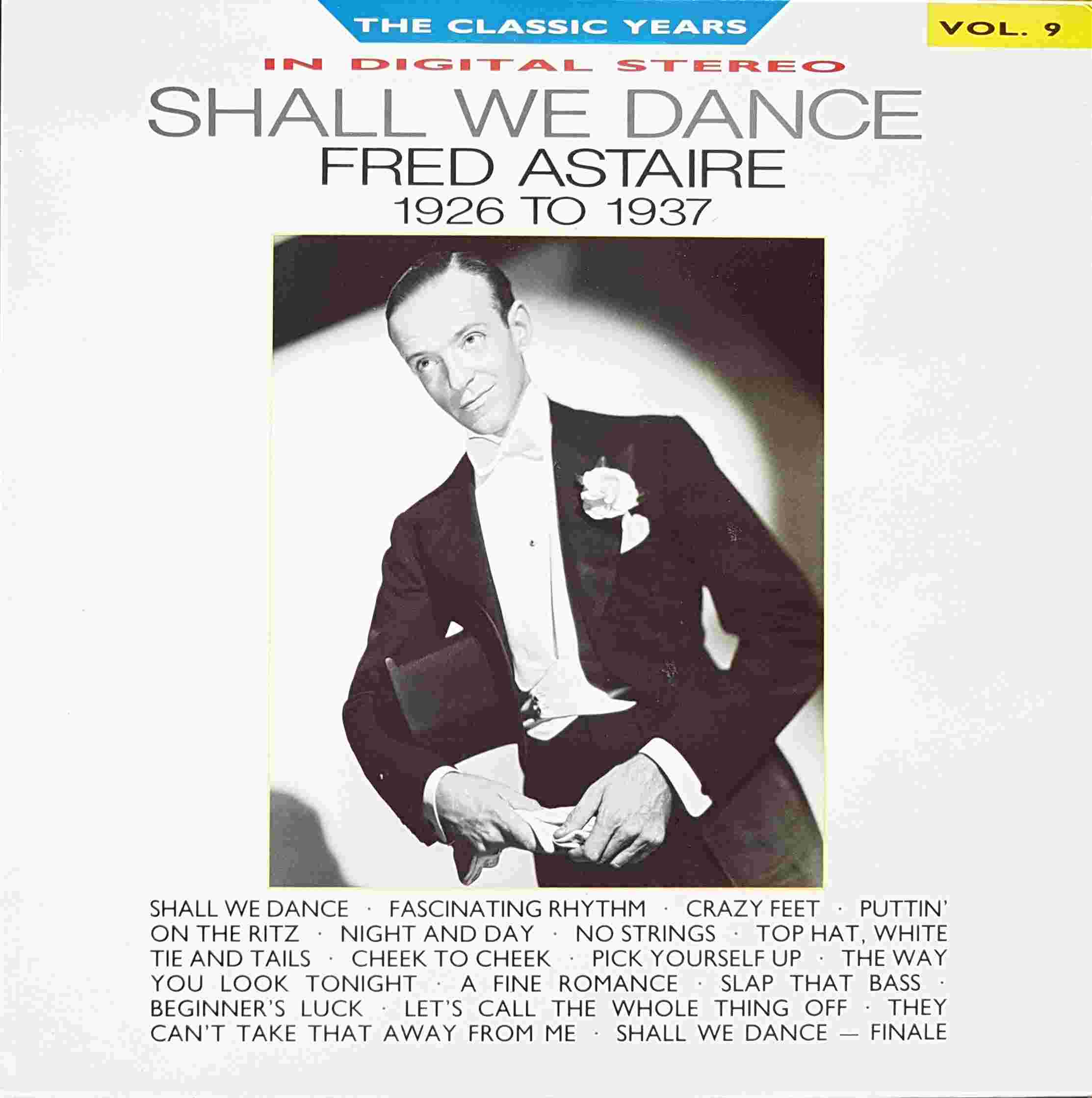 Picture of REB 665 Classic years - Volume 9, Fred Astaire by artist Fred Astaire from the BBC albums - Records and Tapes library