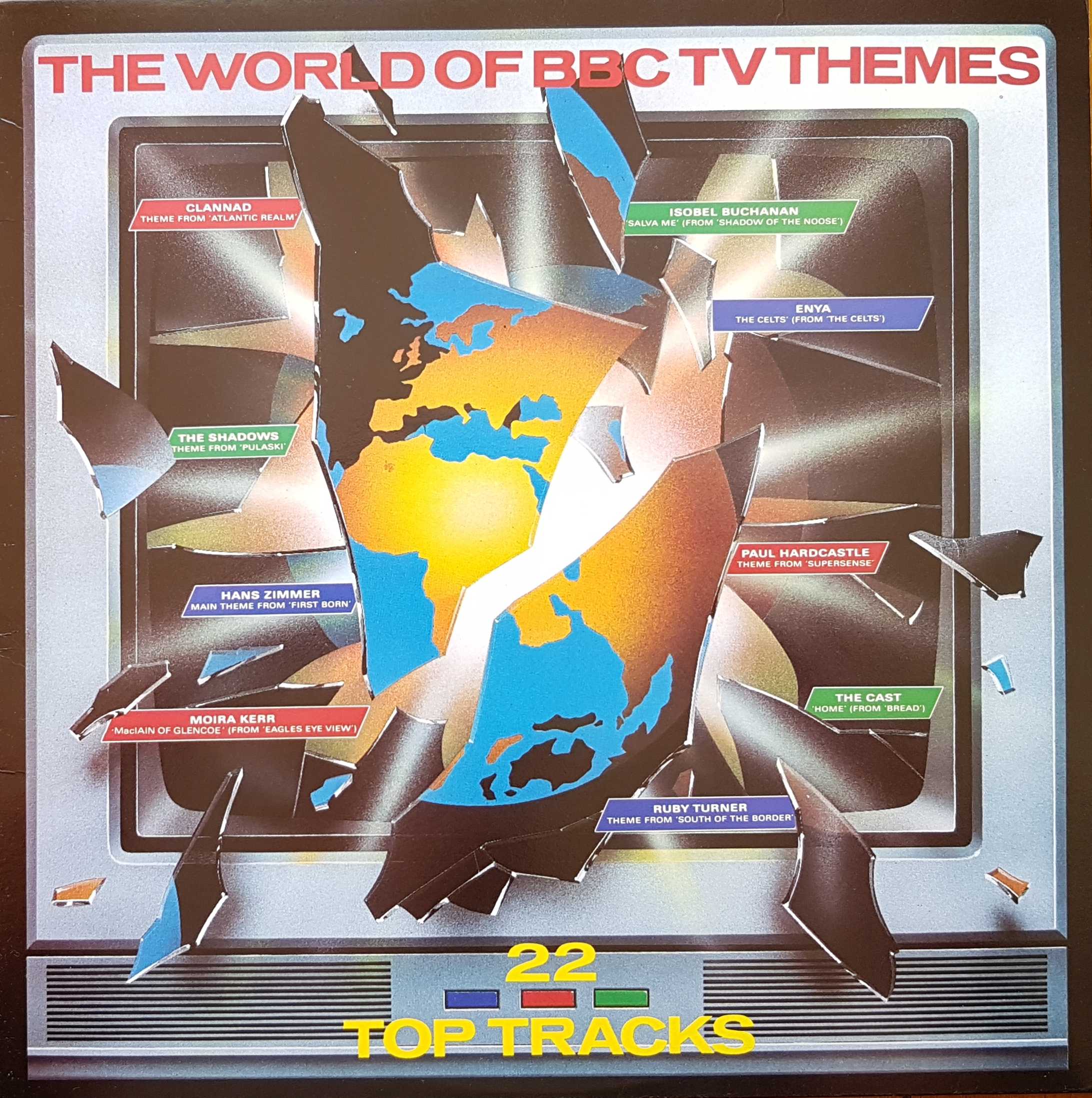 Picture of REB 705 The World of BBC TV themes by artist Various from the BBC albums - Records and Tapes library