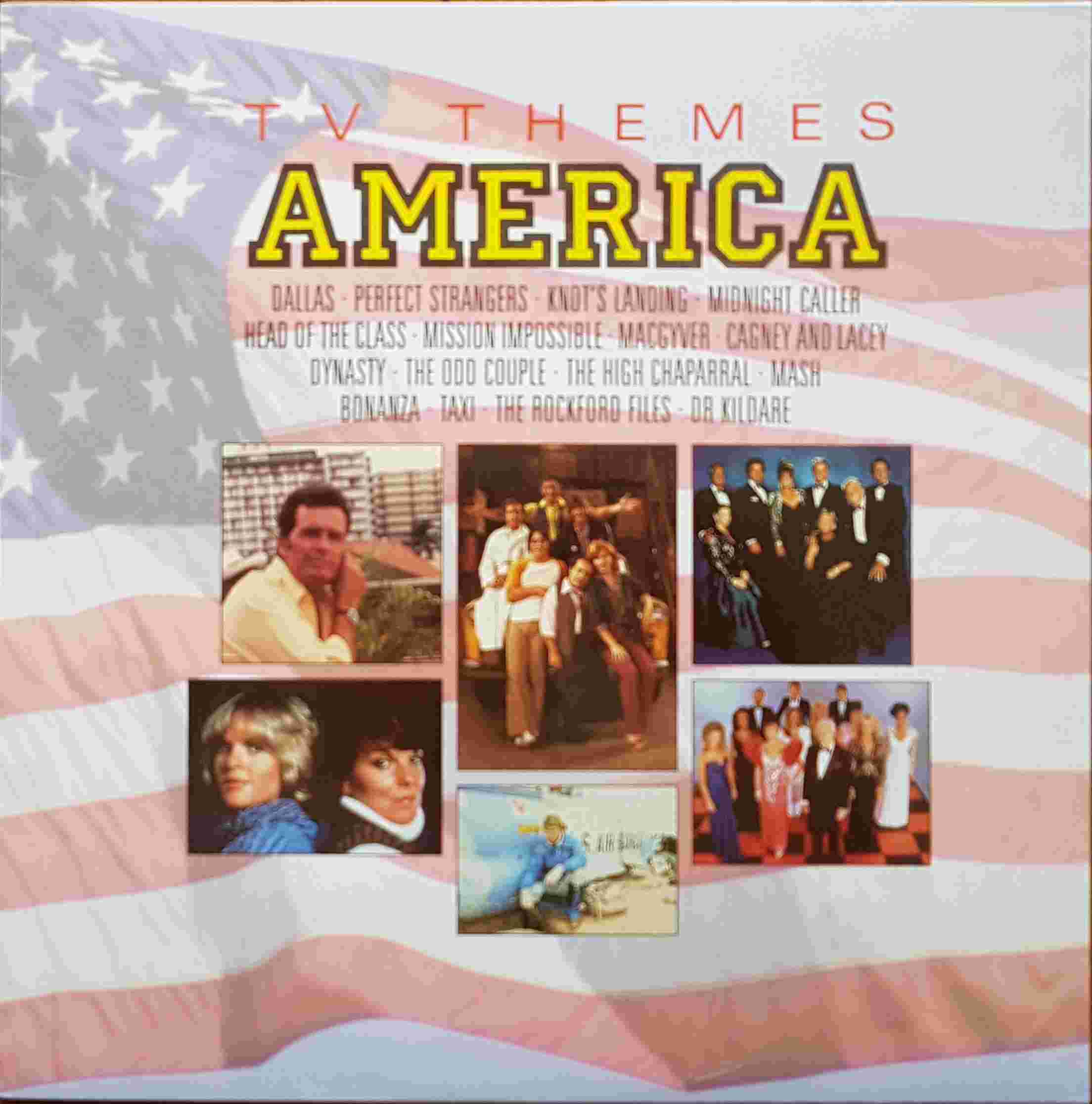Picture of REB 763 TV themes - America by artist Various from the BBC records and Tapes library