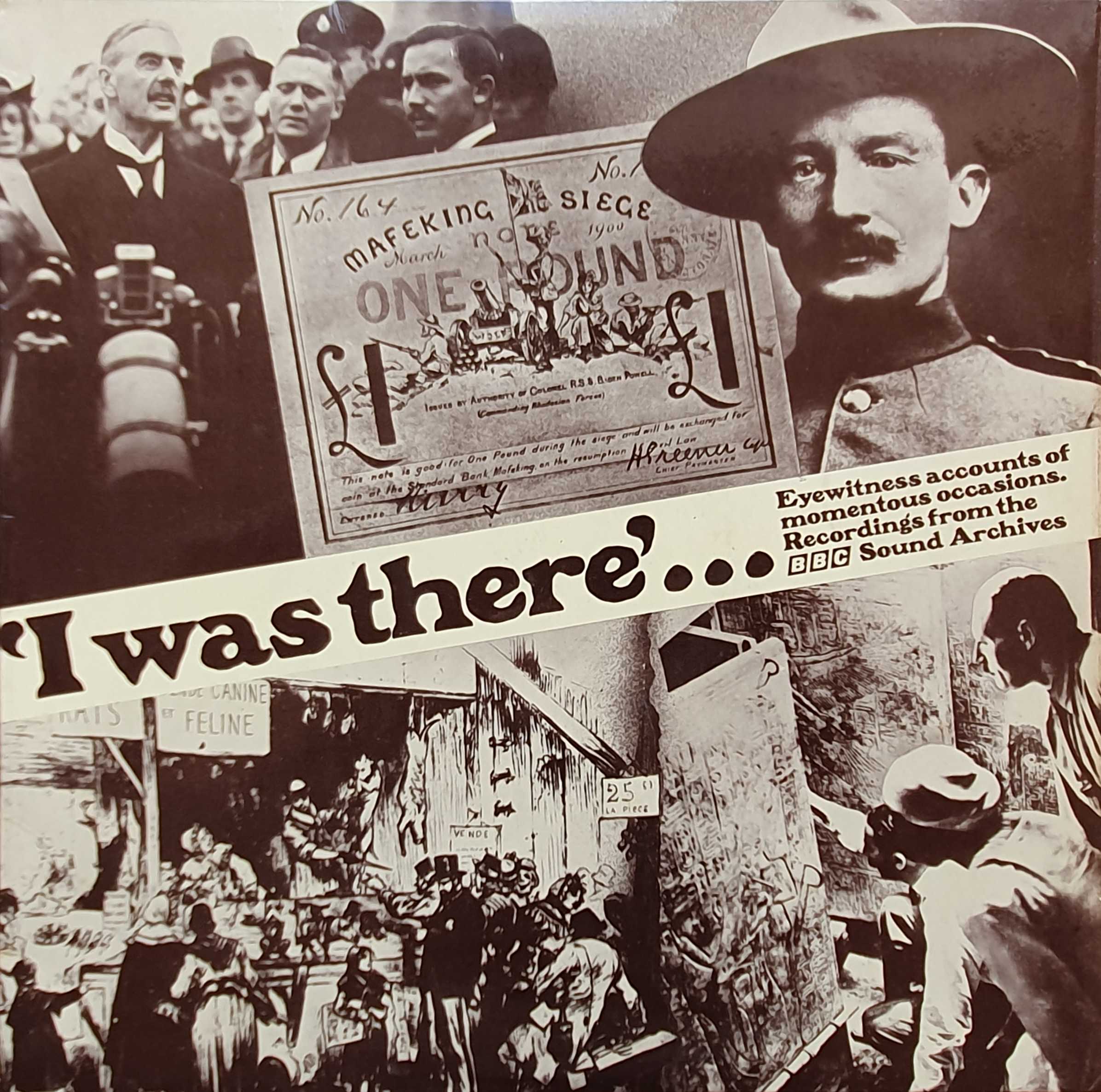 Picture of REB 78 I was there - Eyewitness accounts by artist Various from the BBC albums - Records and Tapes library