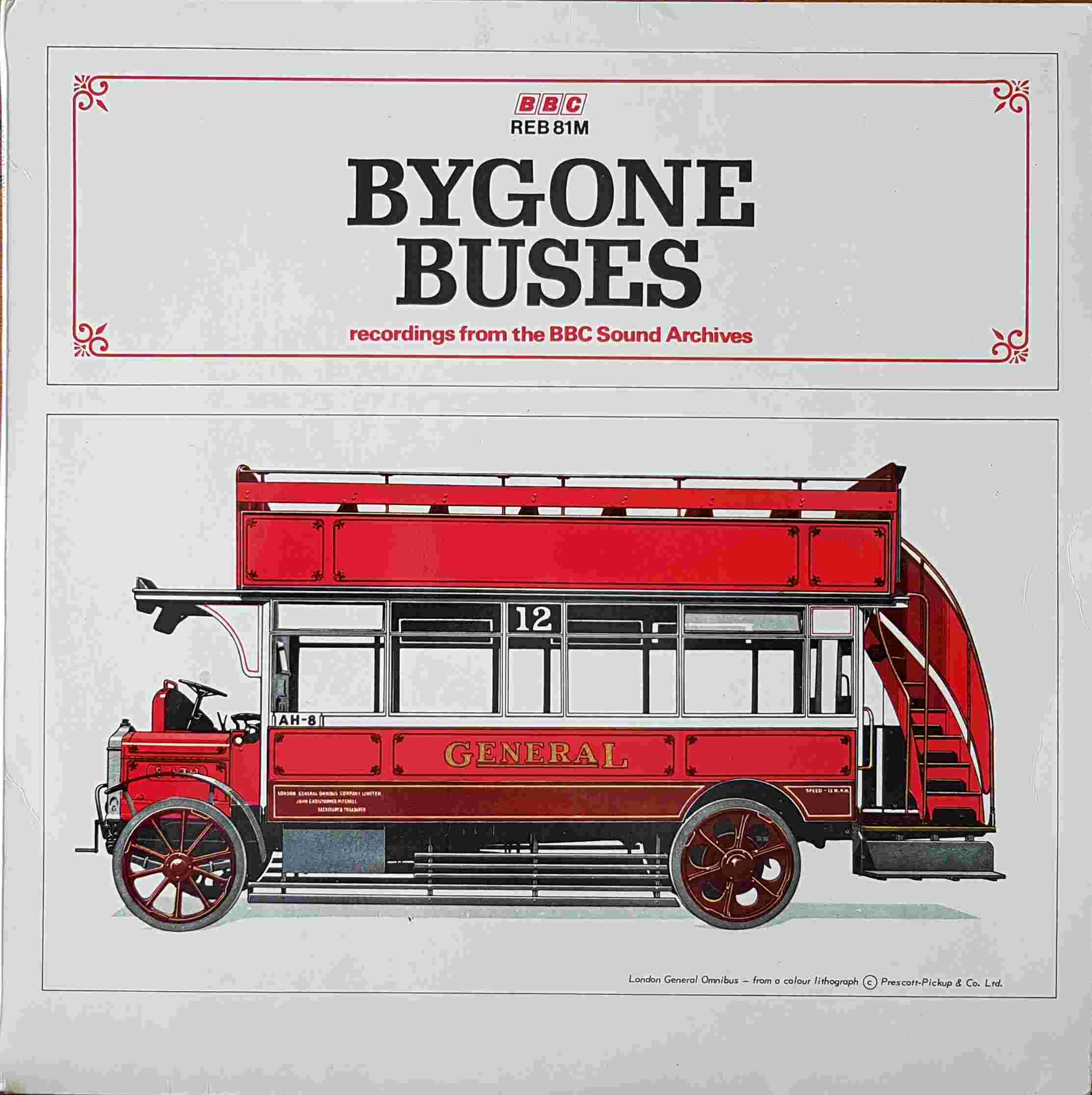 Picture of REB 81 Bygone buses by artist Various from the BBC albums - Records and Tapes library
