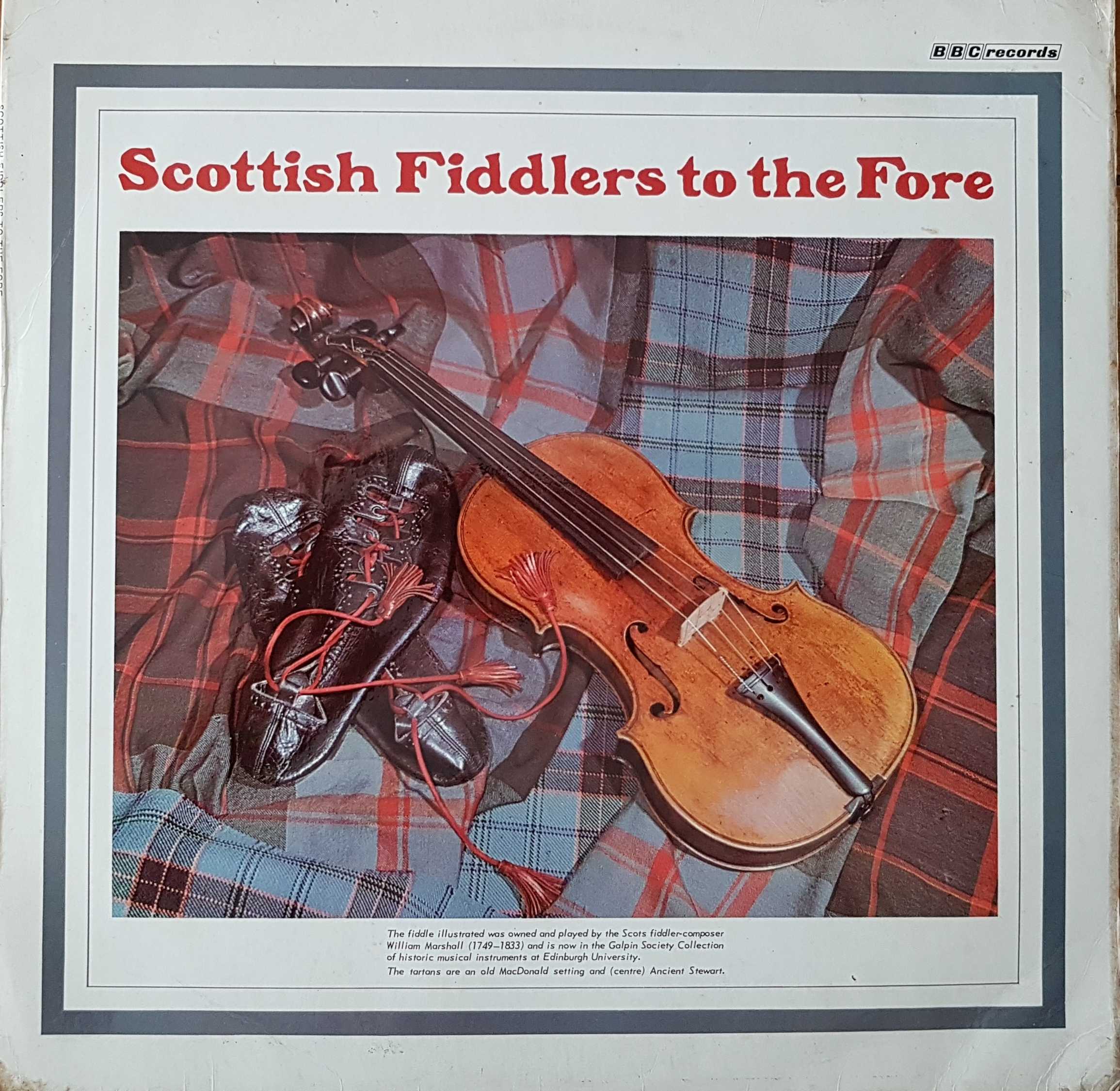 Picture of REB 84 Scottish fiddlers to the fore by artist Various from the BBC albums - Records and Tapes library