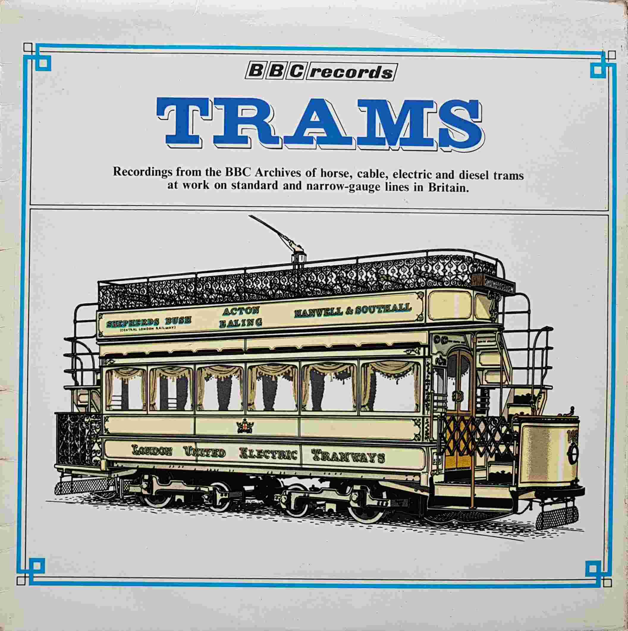 Picture of REB 90 Trams by artist Various from the BBC albums - Records and Tapes library