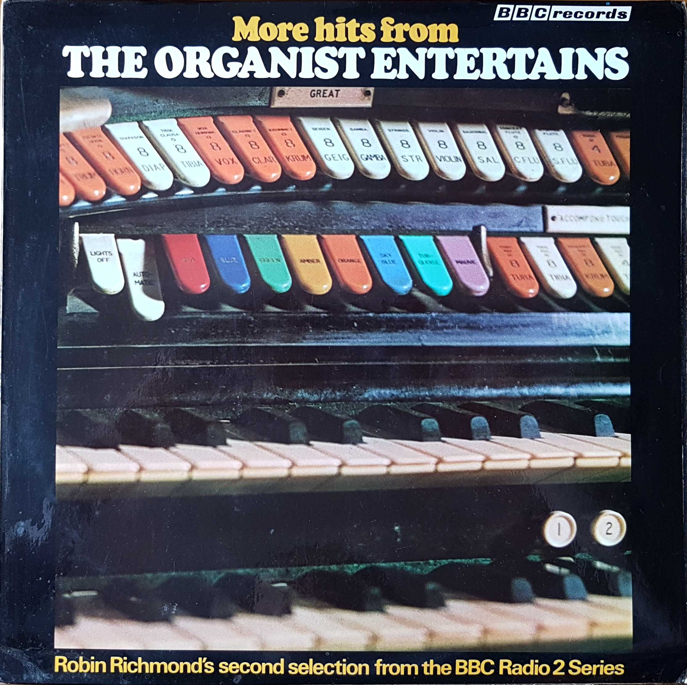 Picture of REC 110 More hits from the organist entertains by artist Various from the BBC records and Tapes library