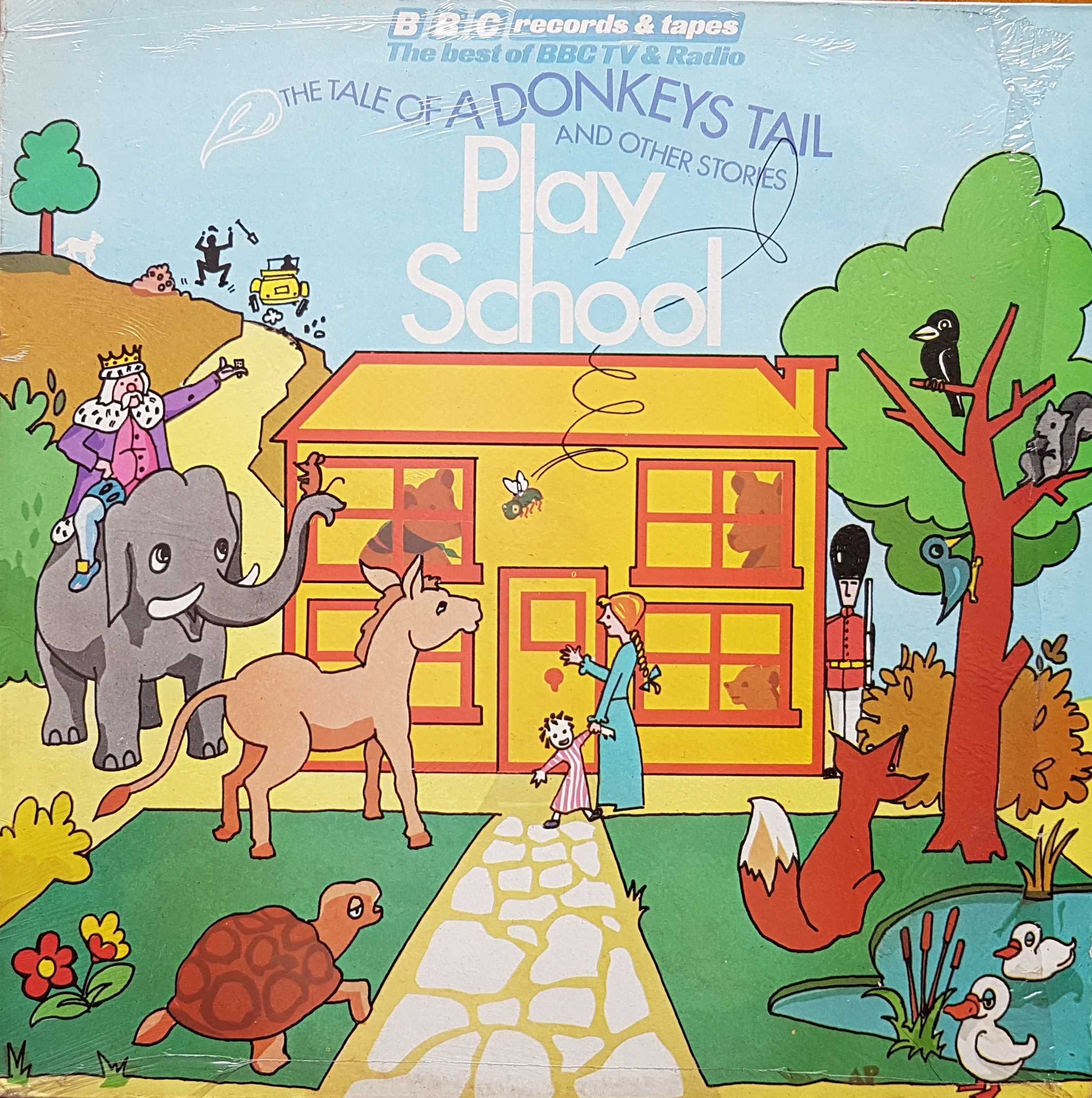 Picture of REC 232 Tale of a donkeys tail and other play school stories by artist Various from the BBC albums - Records and Tapes library