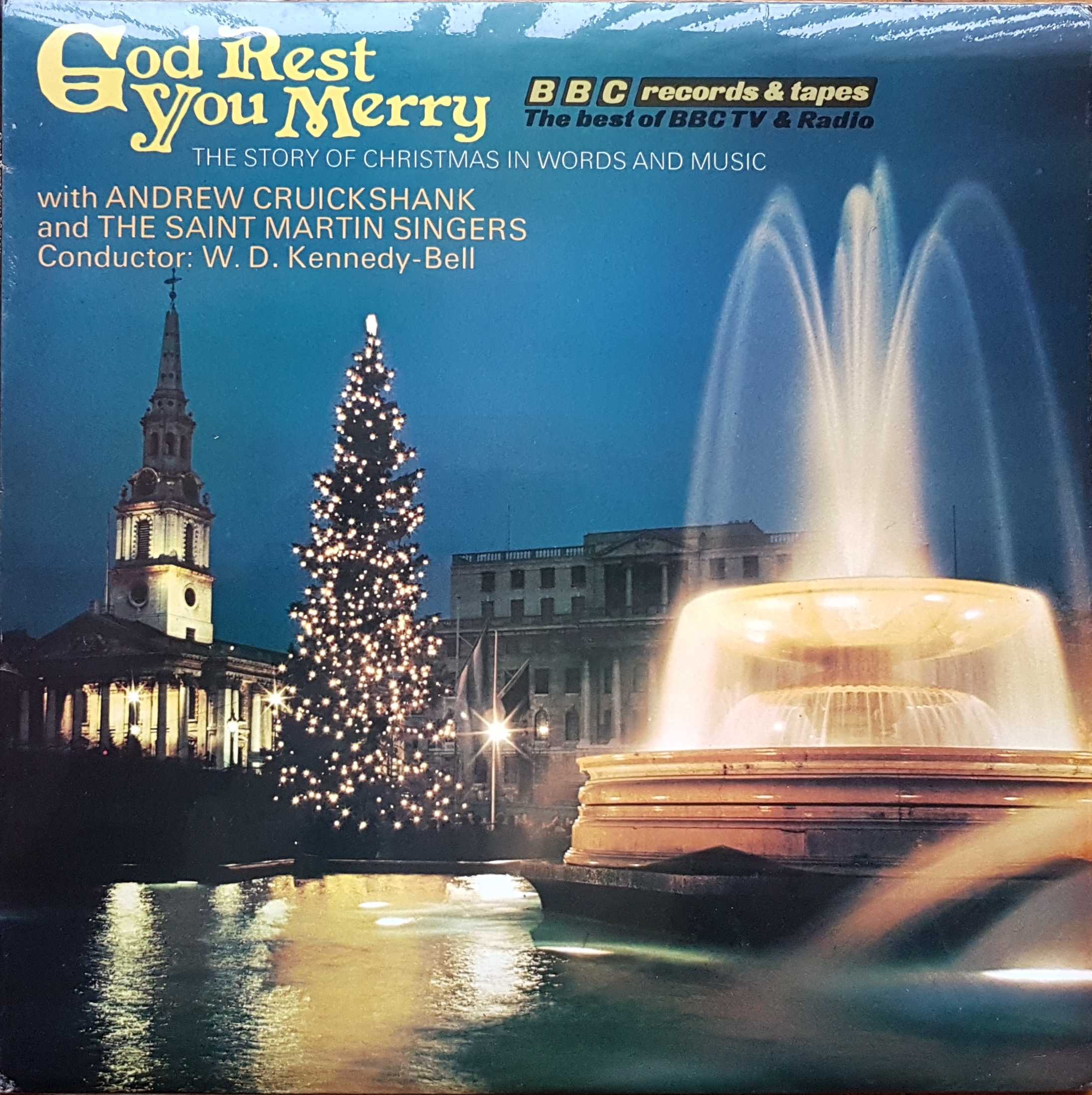 Picture of REC 256 God rest you merry gentlemen by artist Andrew Cruickshank from the BBC records and Tapes library
