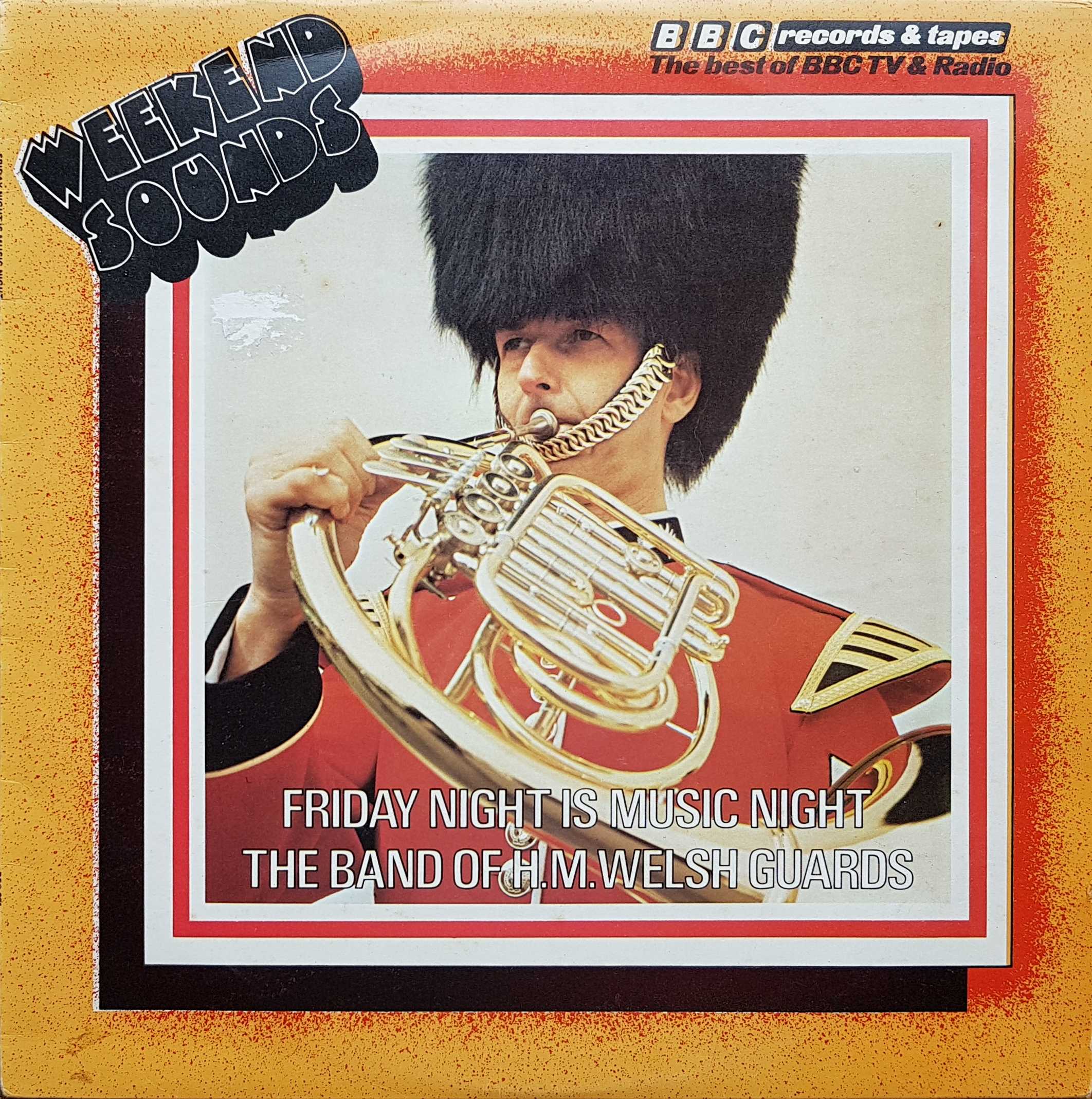 Picture of REC 281 Friday night is music night by artist The band of the Welsh guards from the BBC albums - Records and Tapes library