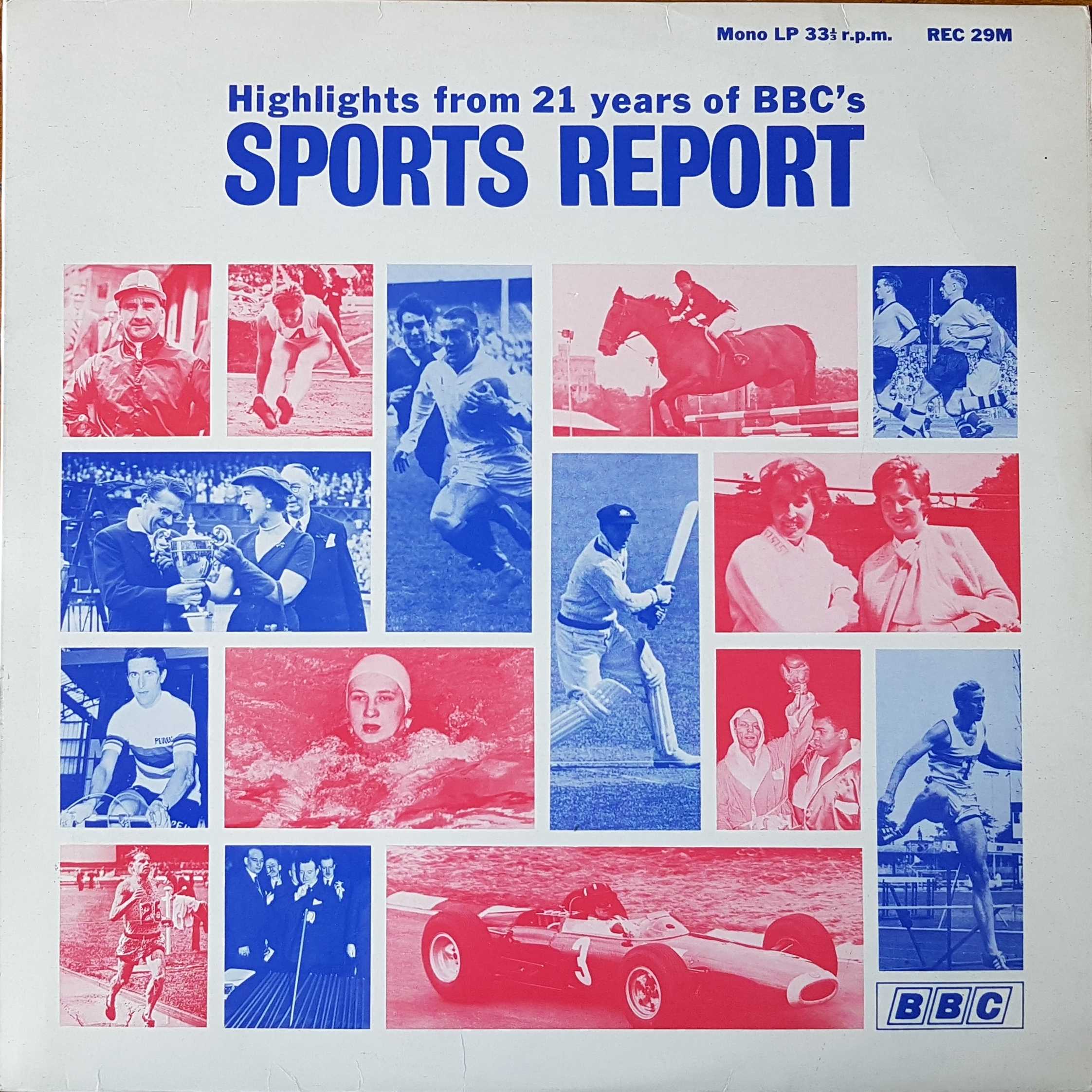 Picture of REC 29 Highlights from 21 years of BBC sports reports by artist Various from the BBC albums - Records and Tapes library