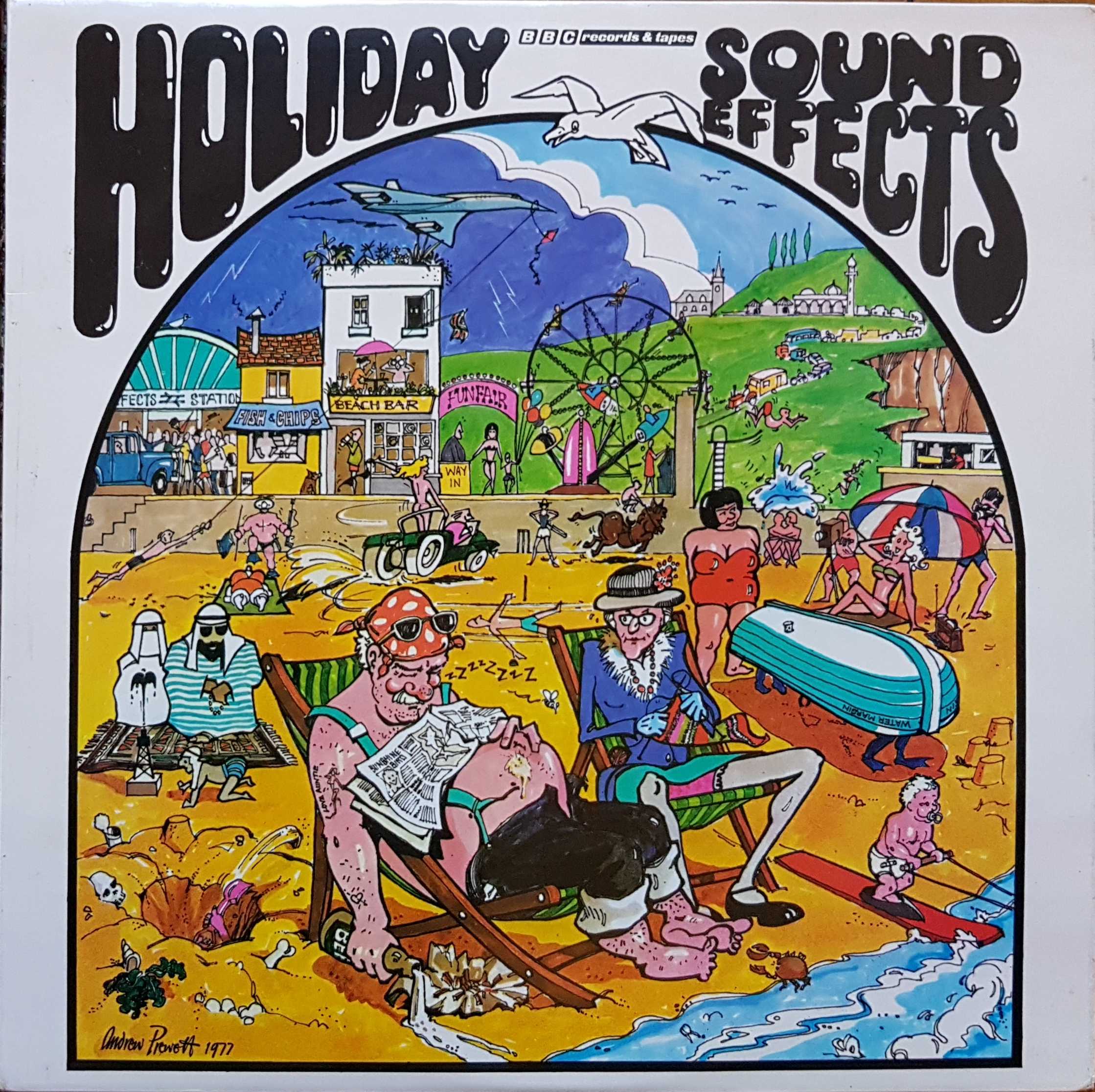 Picture of REC 301 Holiday sound effects by artist Various from the BBC albums - Records and Tapes library