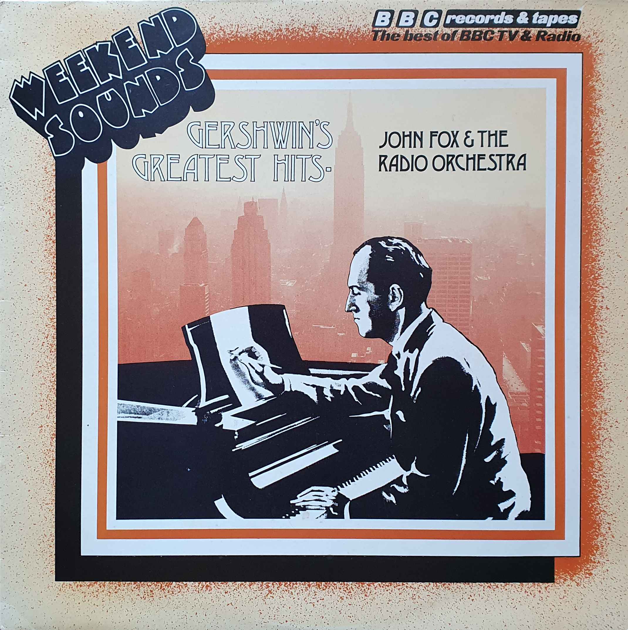 Picture of REC 320 Gershwin's greatest hits by artist John Fox and the Radio Orchestra from the BBC albums - Records and Tapes library