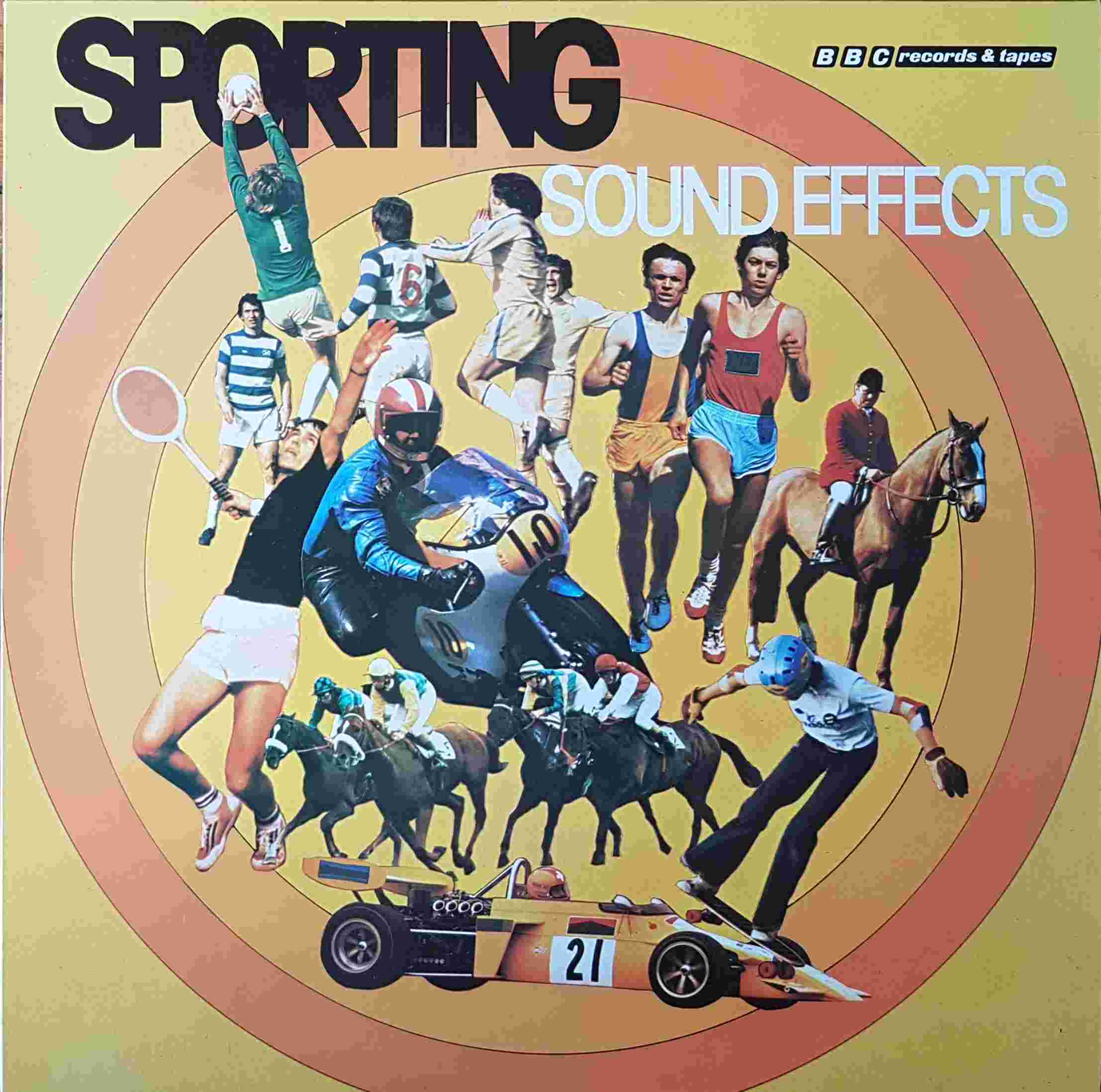 Picture of REC 322 Sporting sound effects (Sound effects no. 20) by artist Various from the BBC albums - Records and Tapes library