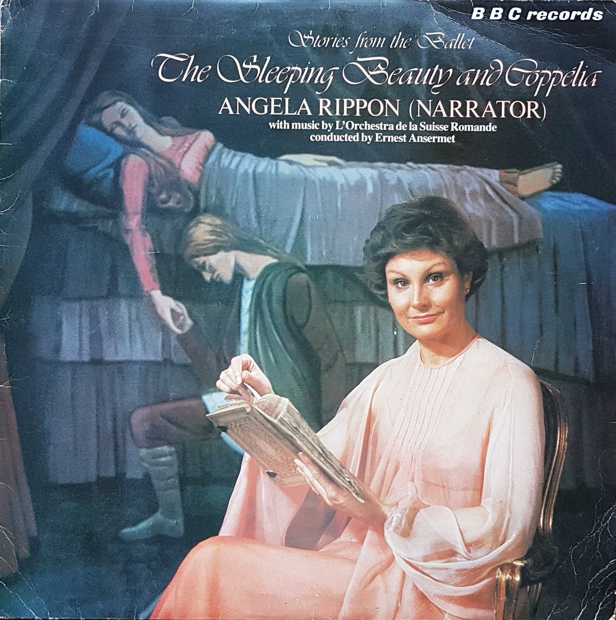 Picture of REC 344 Stories from the Ballet: The Sleeping Beauty and Coppelia by artist Angela Rippon from the BBC albums - Records and Tapes library