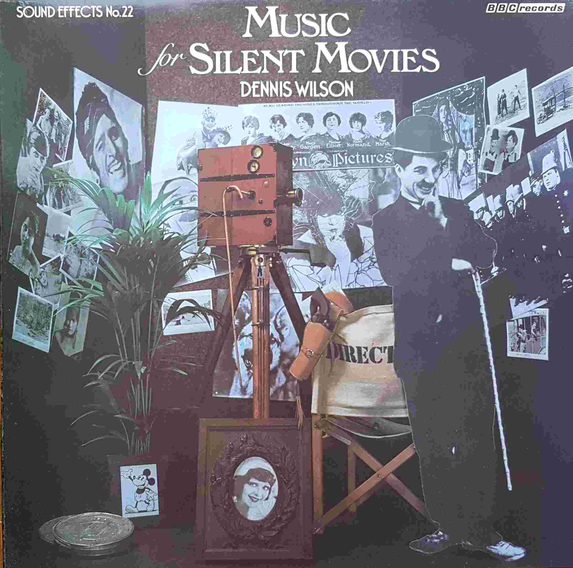 Picture of REC 347 Music for silent movies by artist Dennis Wilson from the BBC albums - Records and Tapes library
