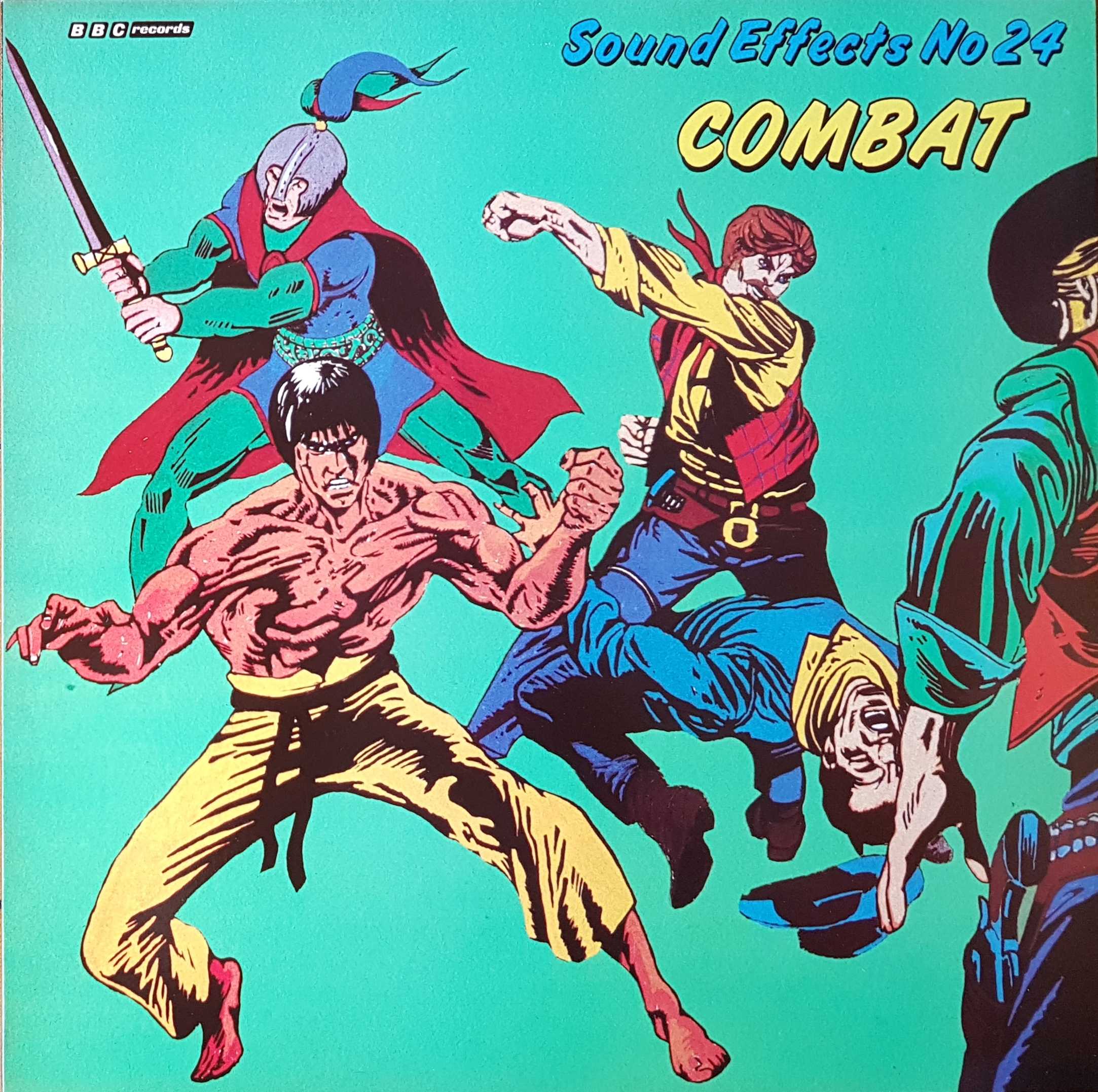 Picture of REC 383 Combat sound effects (No. 24) by artist Various from the BBC albums - Records and Tapes library