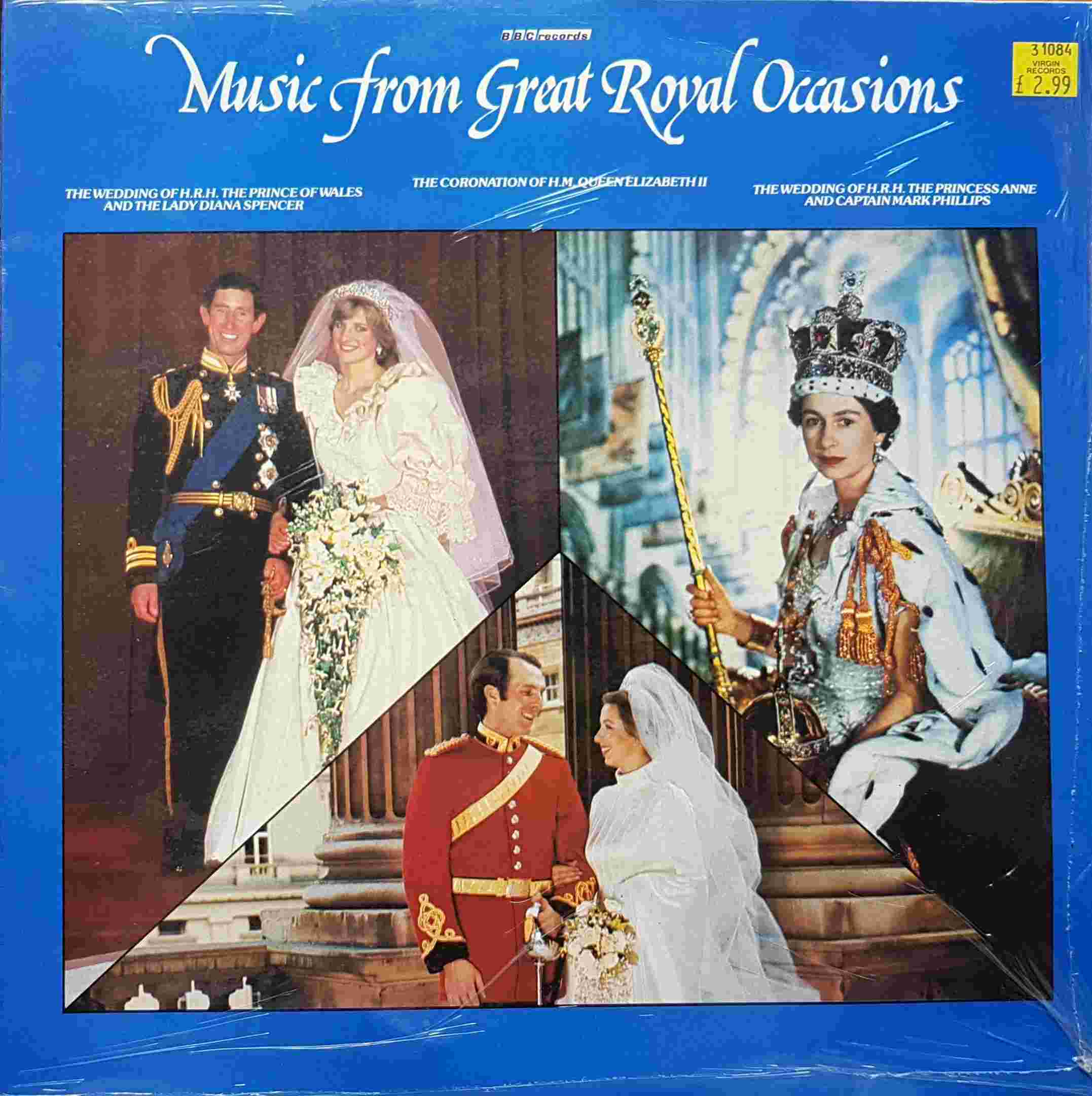 Picture of REC 470 Music from great royal occasions (Includes BBC info sheet) by artist Various from the BBC albums - Records and Tapes library