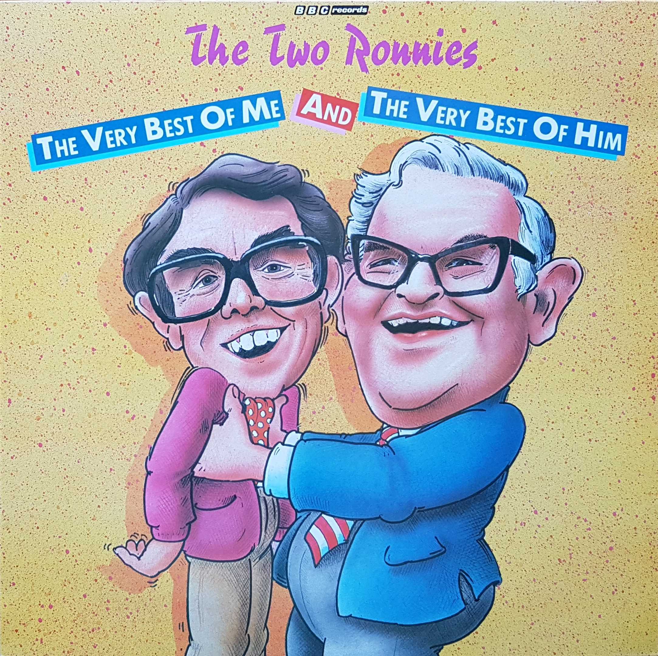 Picture of REC 514 The very best of me and the very best of him (The two Ronnies) by artist Ronnie Corbett / Ronnie Barker from the BBC albums - Records and Tapes library