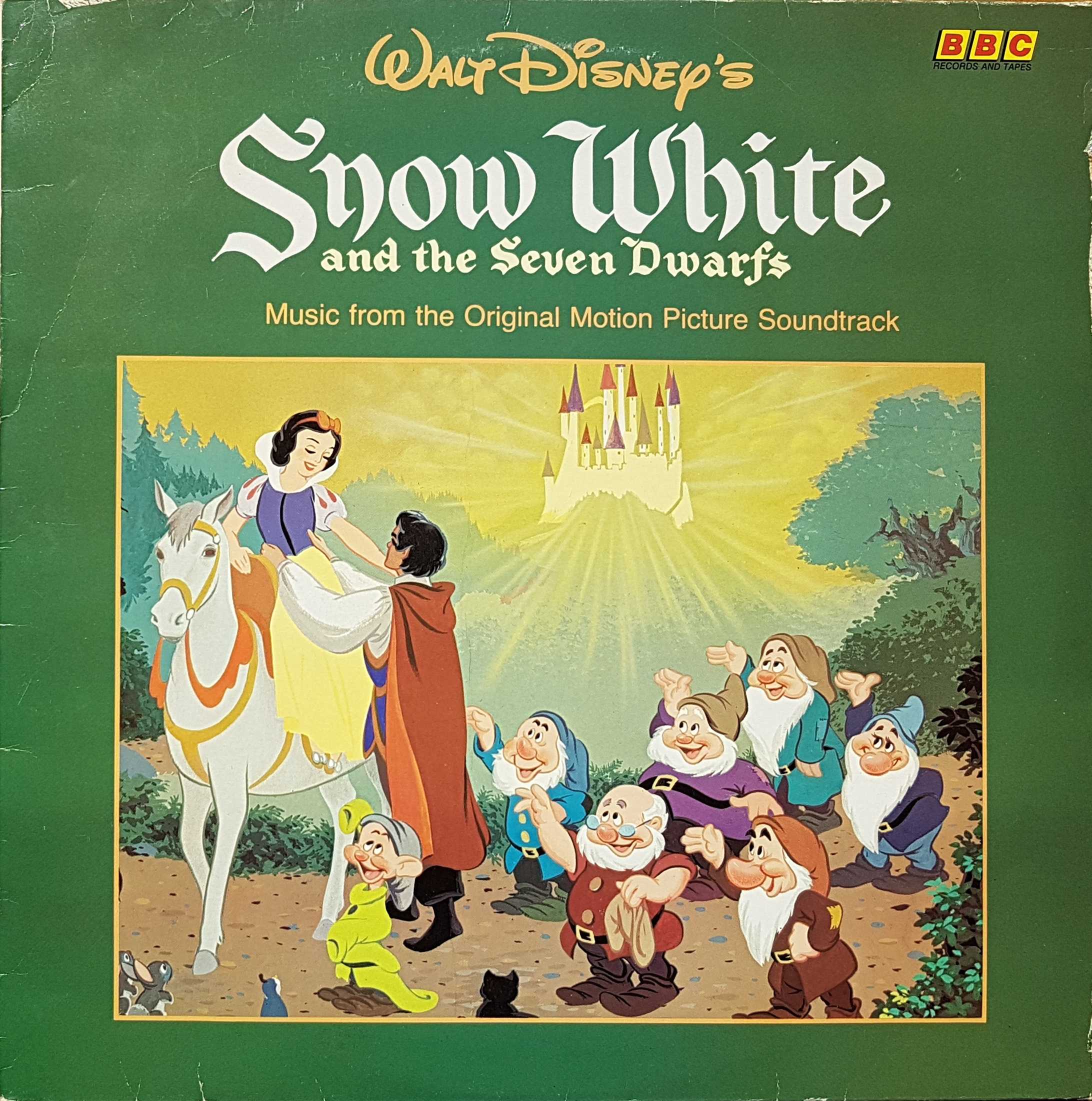 Picture of REC 539 Snow White and the seven dwarfs by artist Larry Morey / Frank Churchill / Leigh Harline / Paul J. Smith / Adriana Caselotti / Harry Stickwell from the BBC albums - Records and Tapes library
