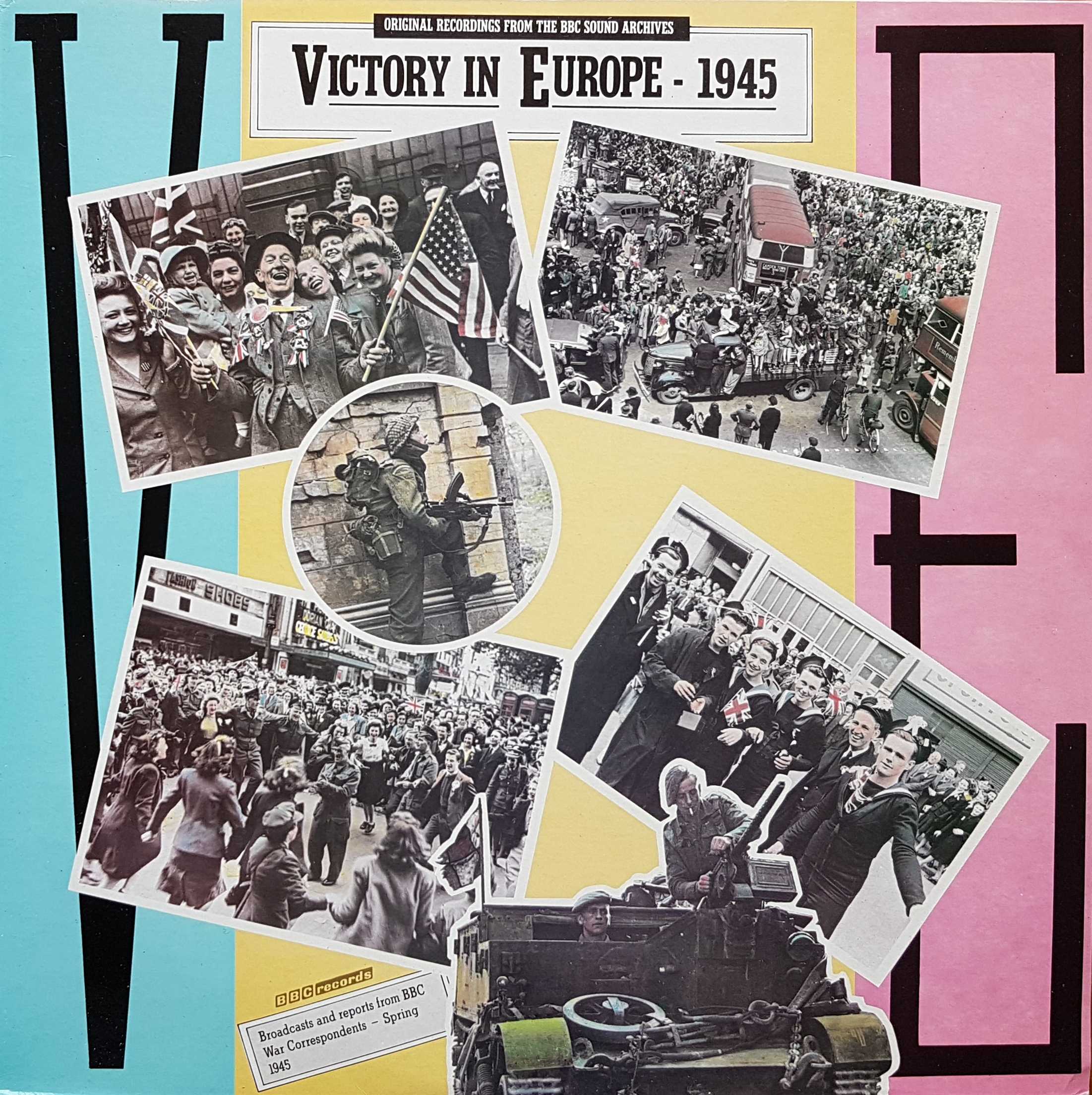 Picture of REC 562 Victory in Europe - 1945 by artist Various from the BBC albums - Records and Tapes library
