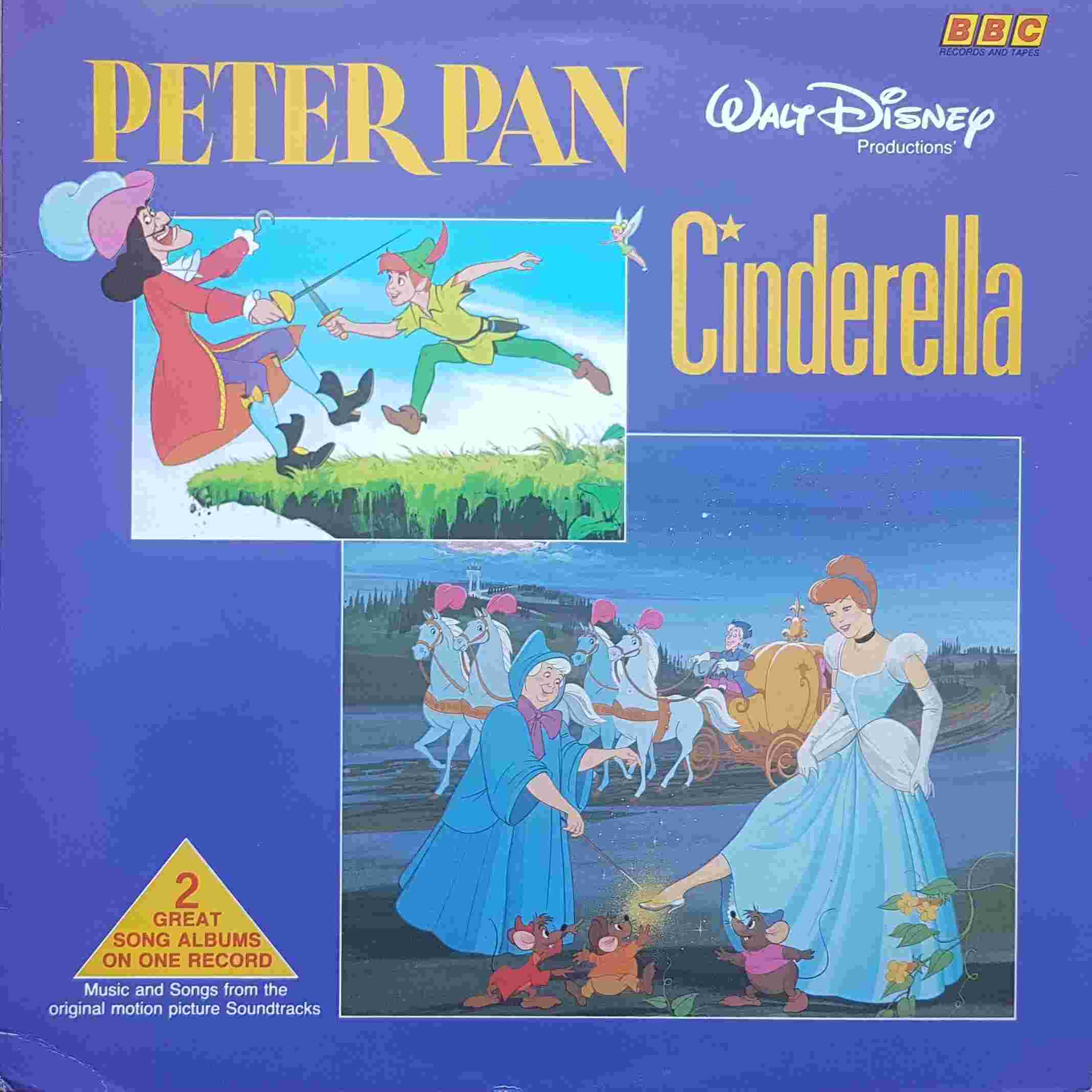Picture of REC 577 Peter Pan and Cinderella by artist Various from the BBC albums - Records and Tapes library