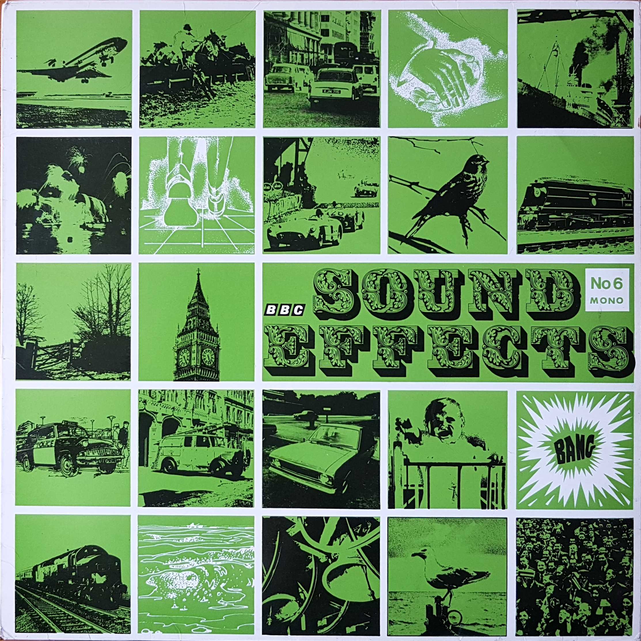 Picture of RED 106 Sound effects no. 6 by artist Various from the BBC albums - Records and Tapes library