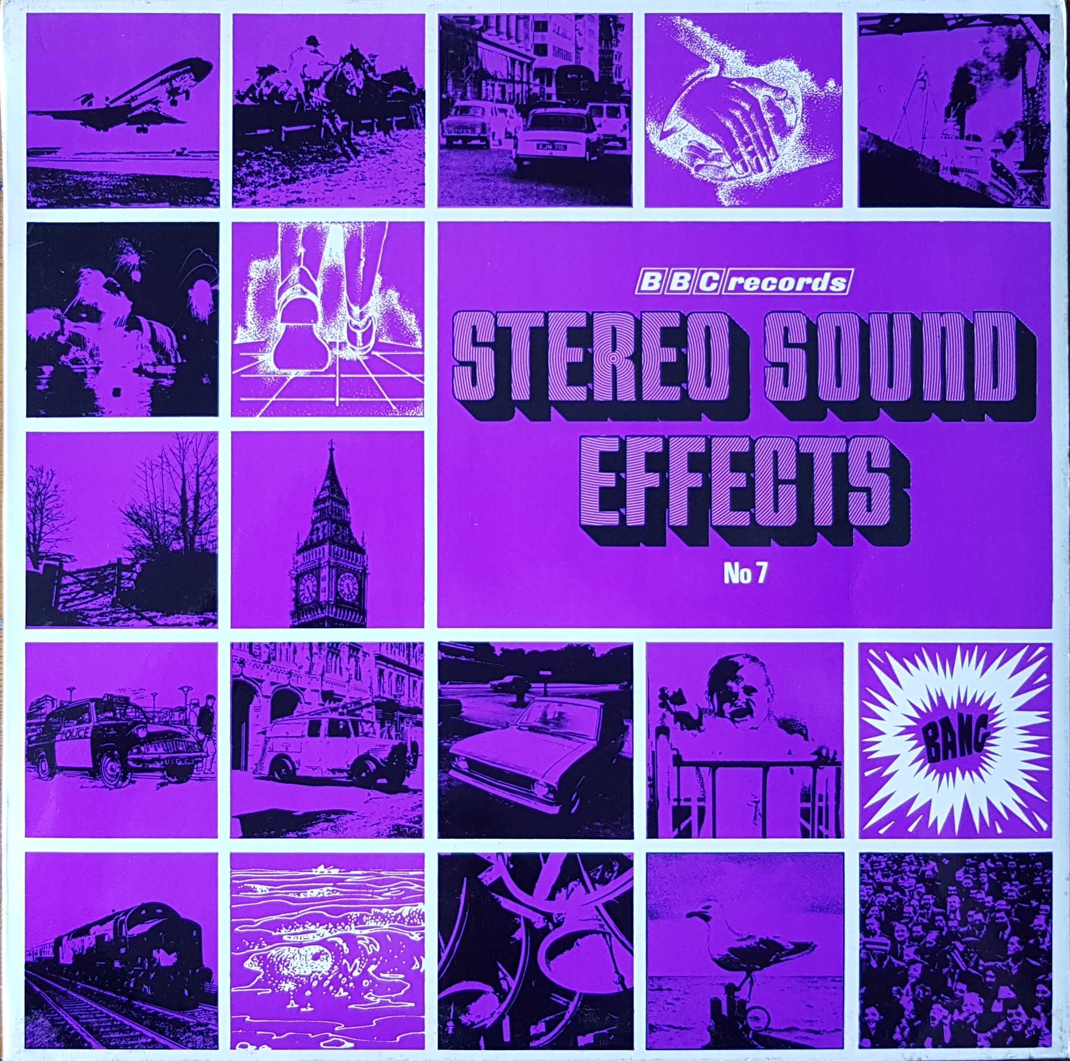 Picture of RED 113 Sound effects no. 7 by artist Various from the BBC albums - Records and Tapes library
