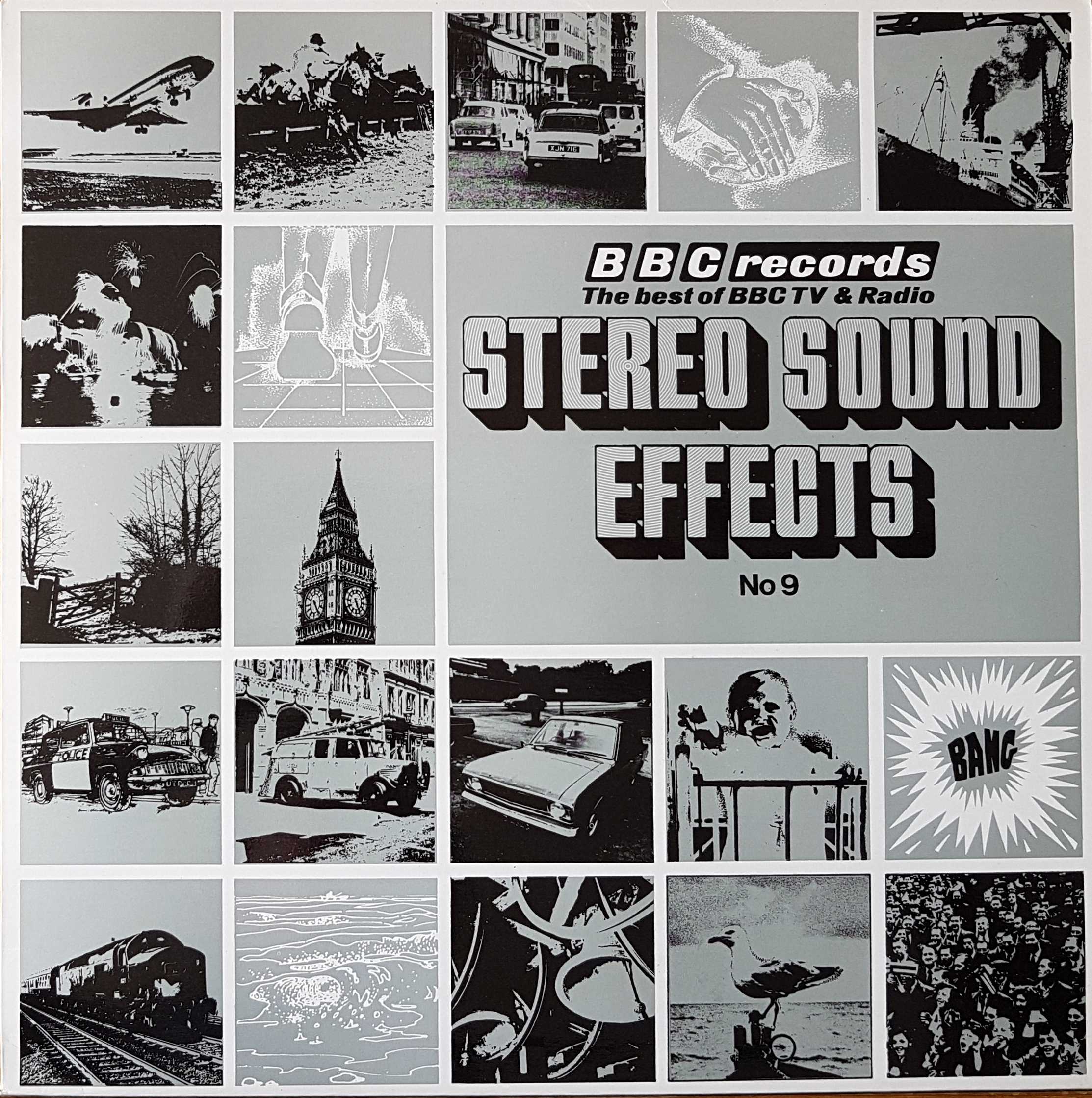 Picture of RED 164 Sound effects no. 9 by artist Various from the BBC albums - Records and Tapes library