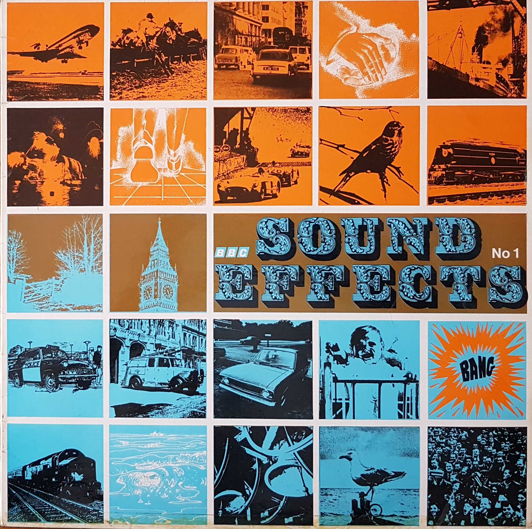 Picture of RED 47 Sound effects No. 1 by artist Various from the BBC records and Tapes library