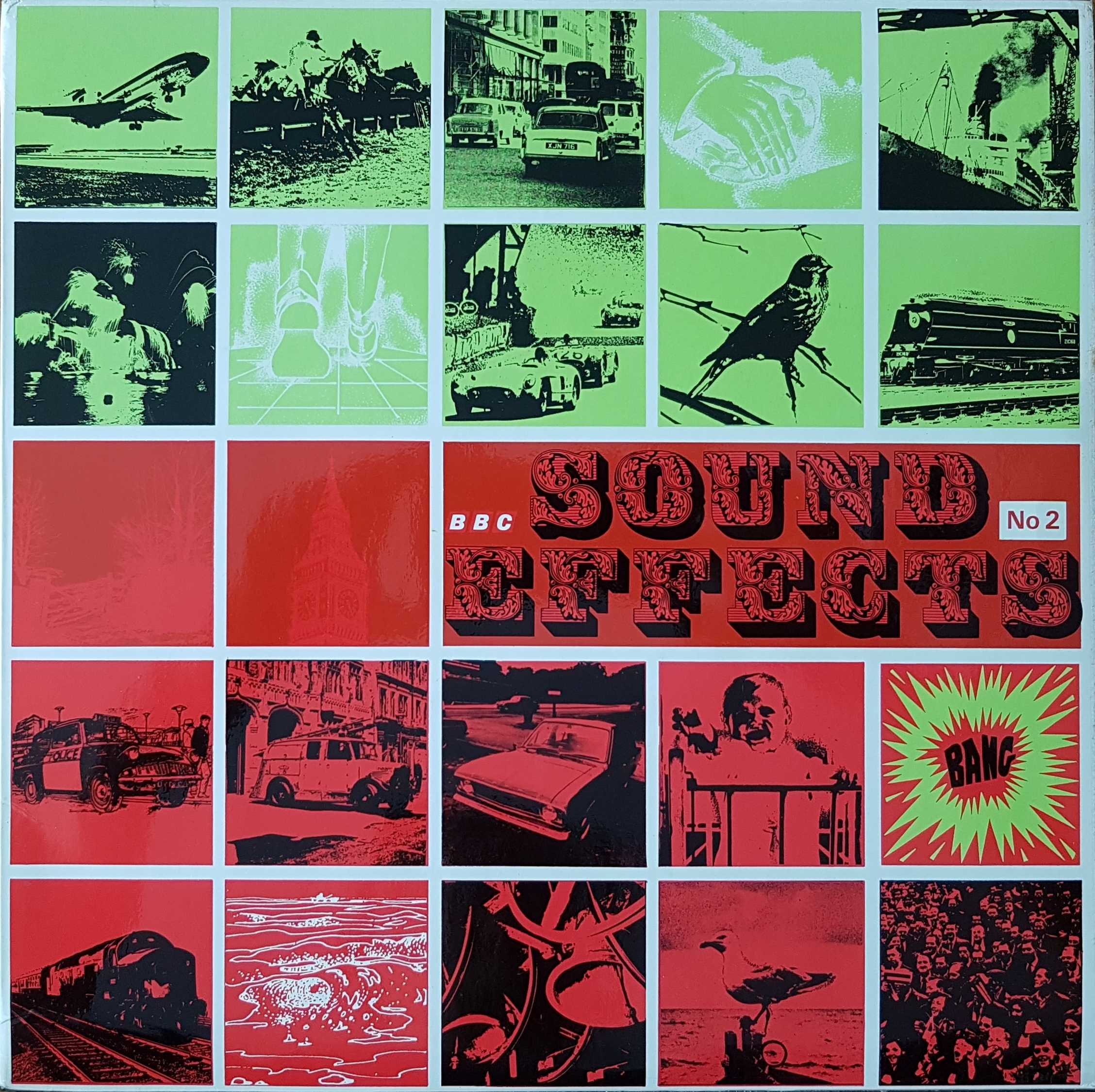 Picture of RED 76 Sound effects no. 2 by artist Various from the BBC albums - Records and Tapes library