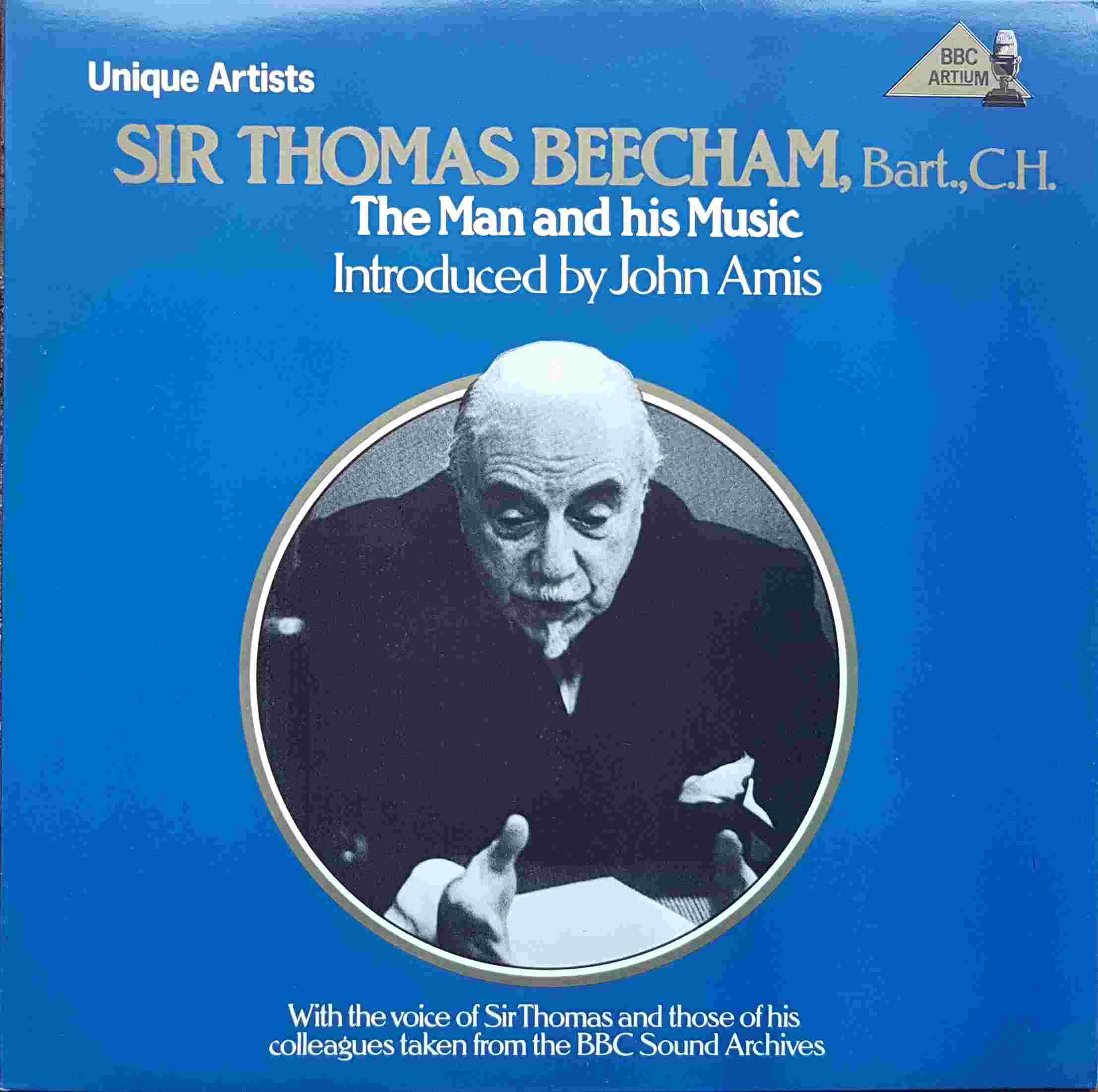 Picture of REGL 350 Sir Thomas Beecham by artist Sir Thomas Beecham from the BBC albums - Records and Tapes library