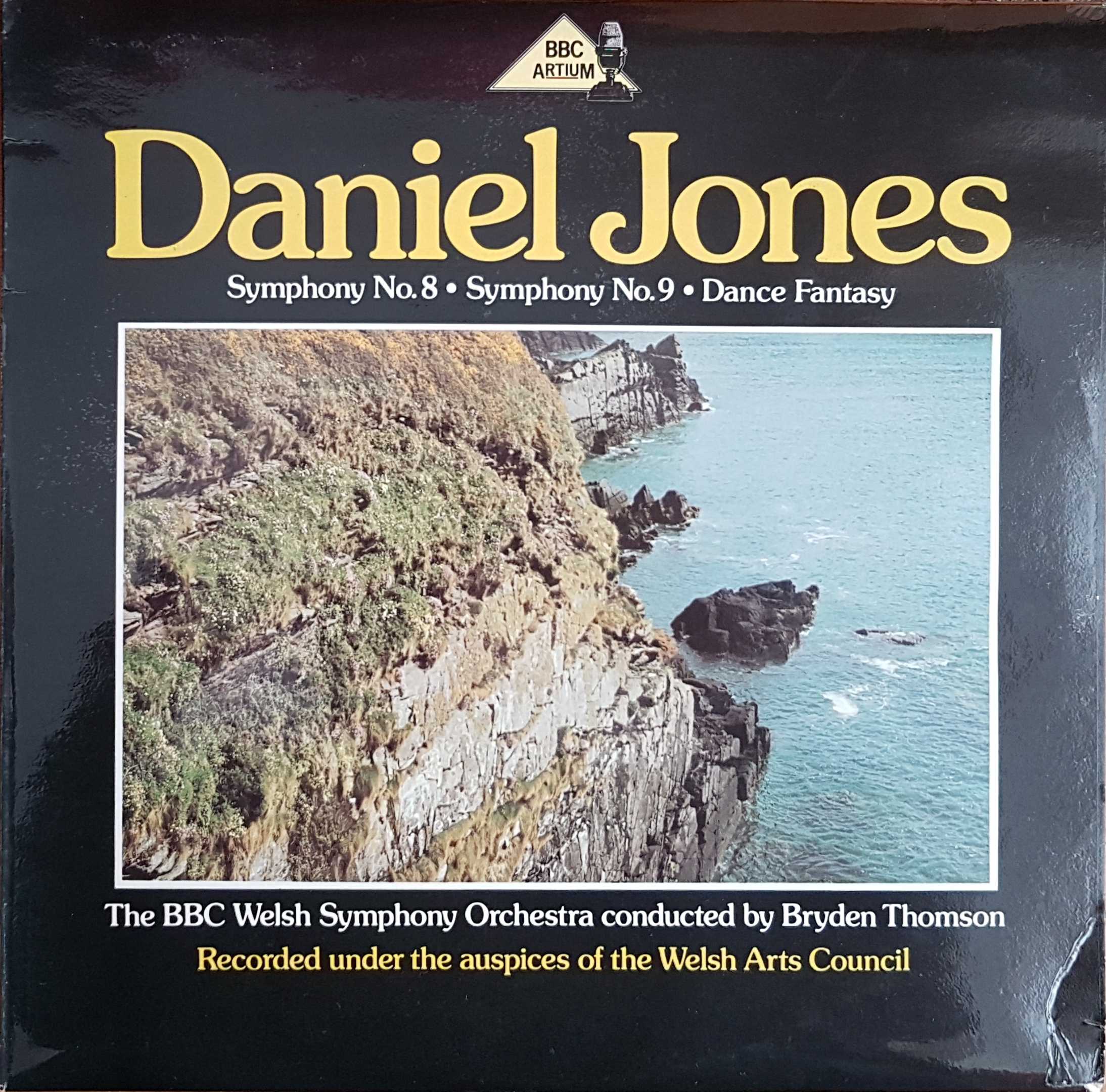 Picture of REGL 359 Daniel Jones - Symphony no. 8 & 9 & dance fantasy by artist Daniel Jones from the BBC albums - Records and Tapes library