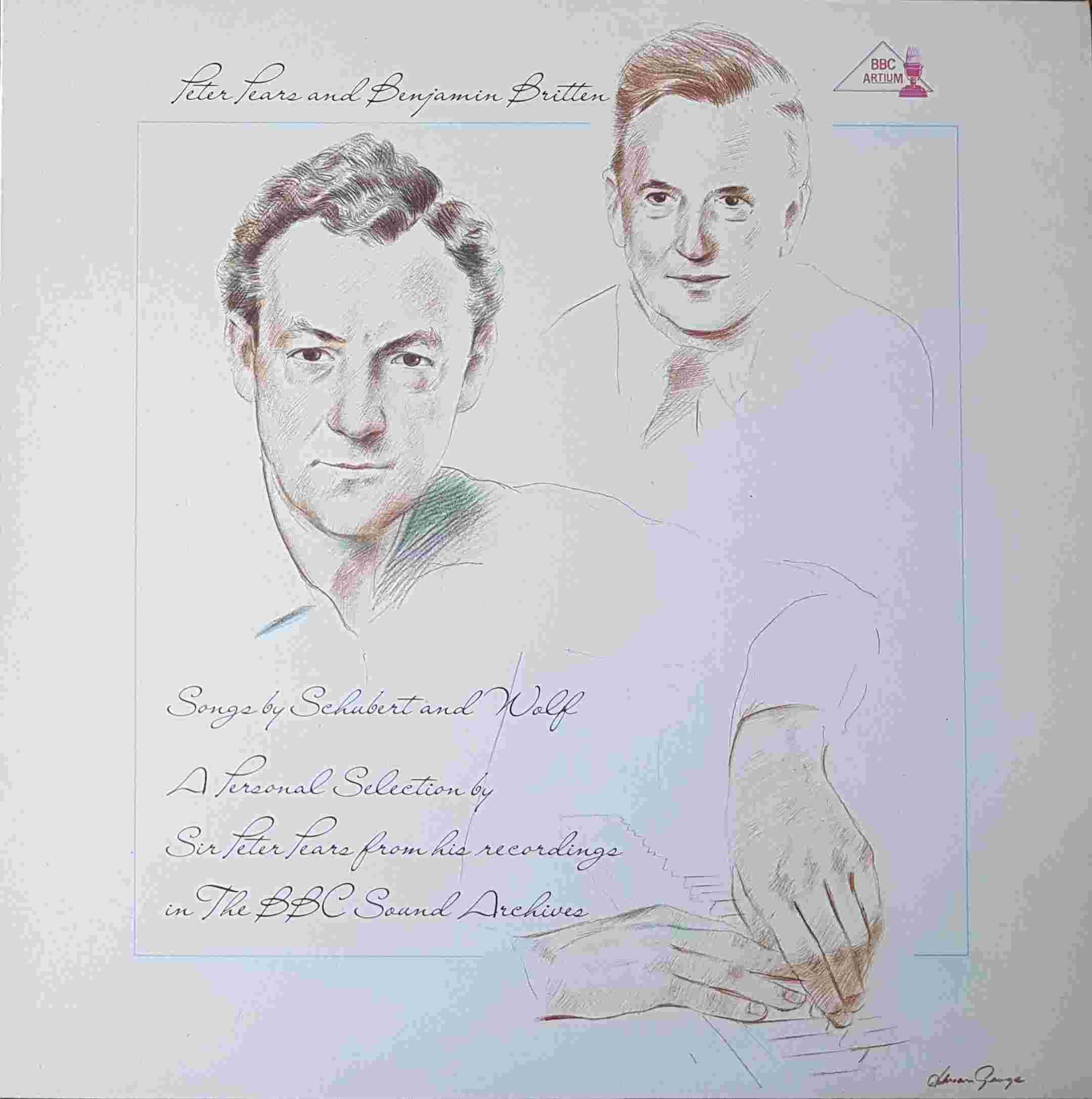 Picture of REGL 410 Peter Pears and Benjamin Britten by artist Peter Pears / Benjamin Britten from the BBC albums - Records and Tapes library