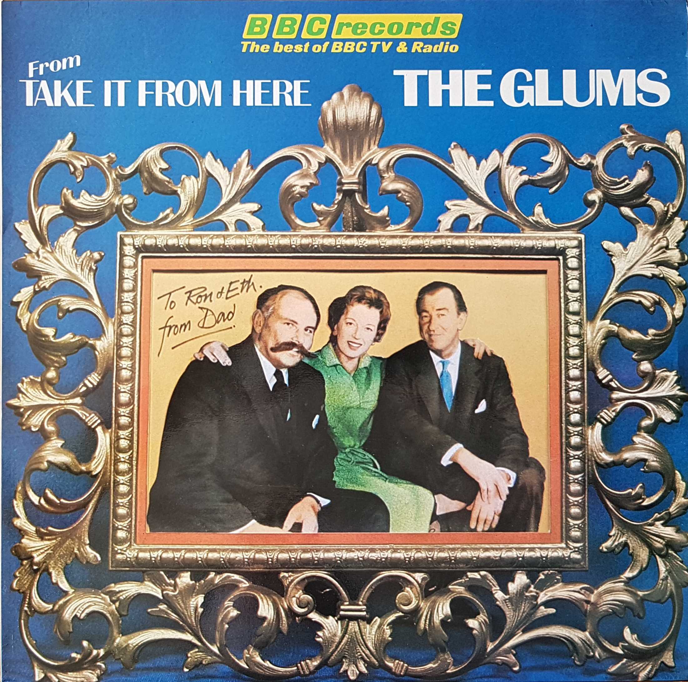 Picture of REH 161 The Glums (Take it from here) by artist Frank Muir / Denis Norden from the BBC albums - Records and Tapes library