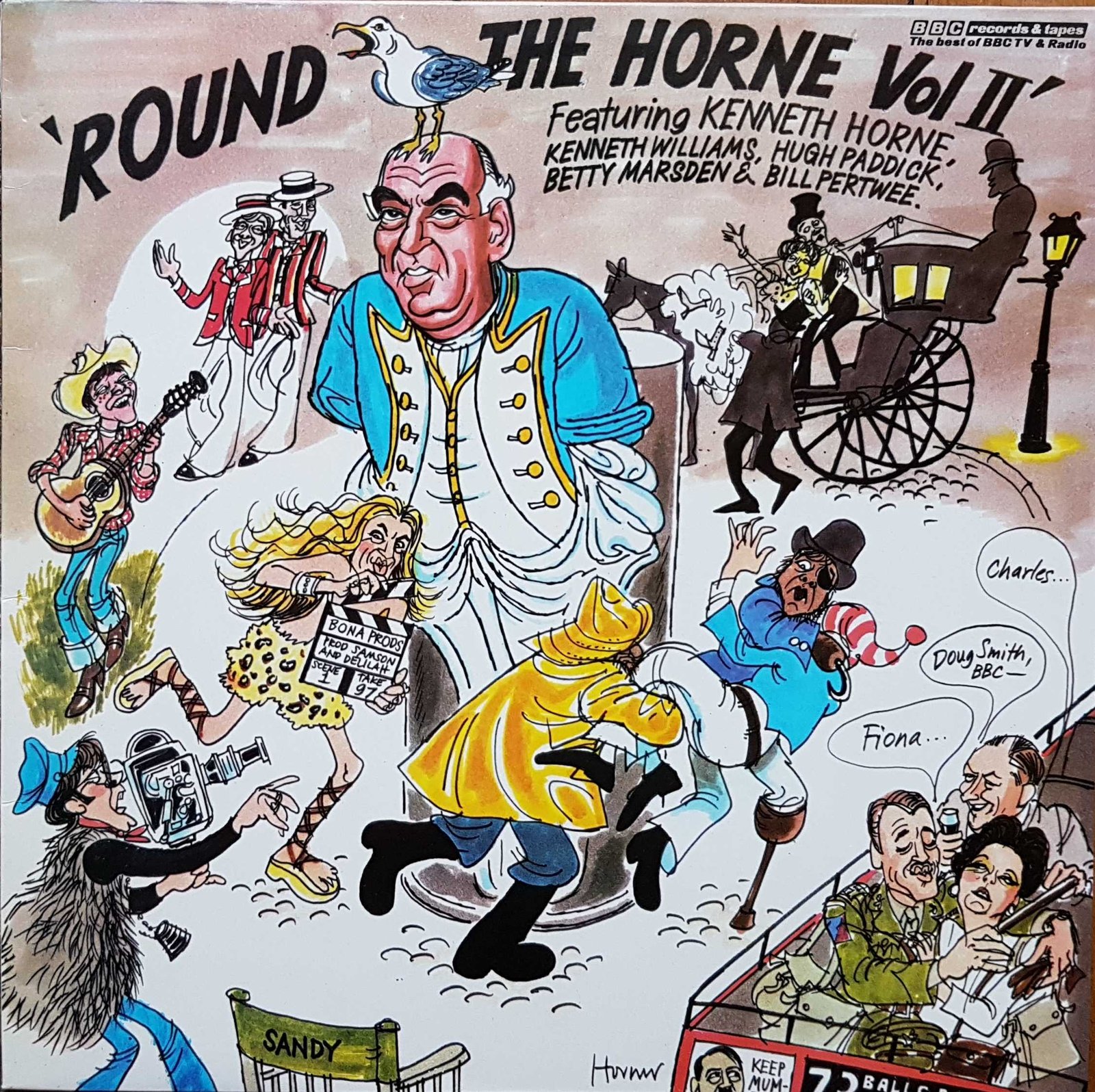 Picture of Round the Horne volume 2, more of the best by artist Barry Took / Marty Feldman from the BBC albums - Records and Tapes library