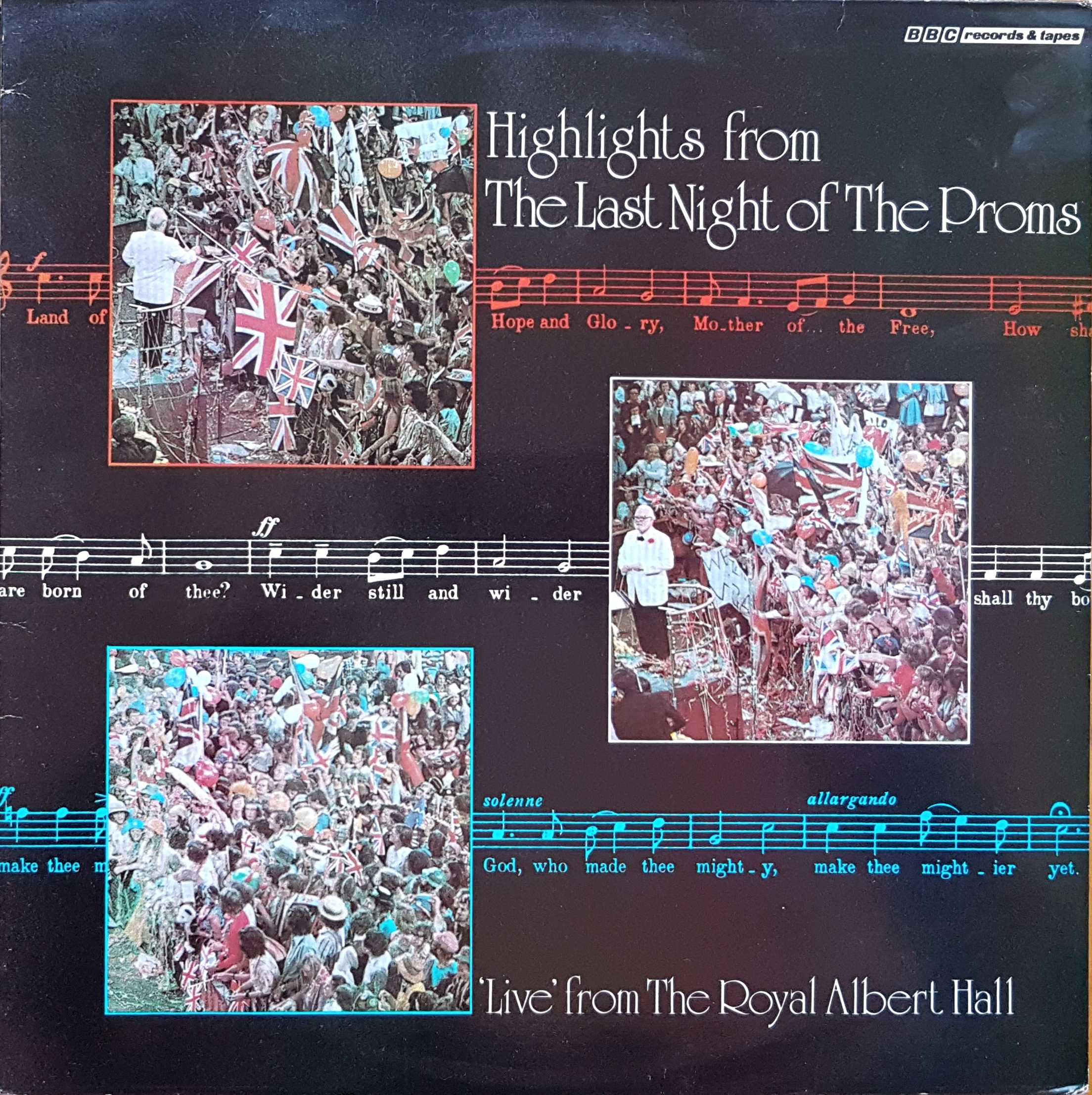 Picture of REH 290 Last night of the proms by artist Various from the BBC albums - Records and Tapes library