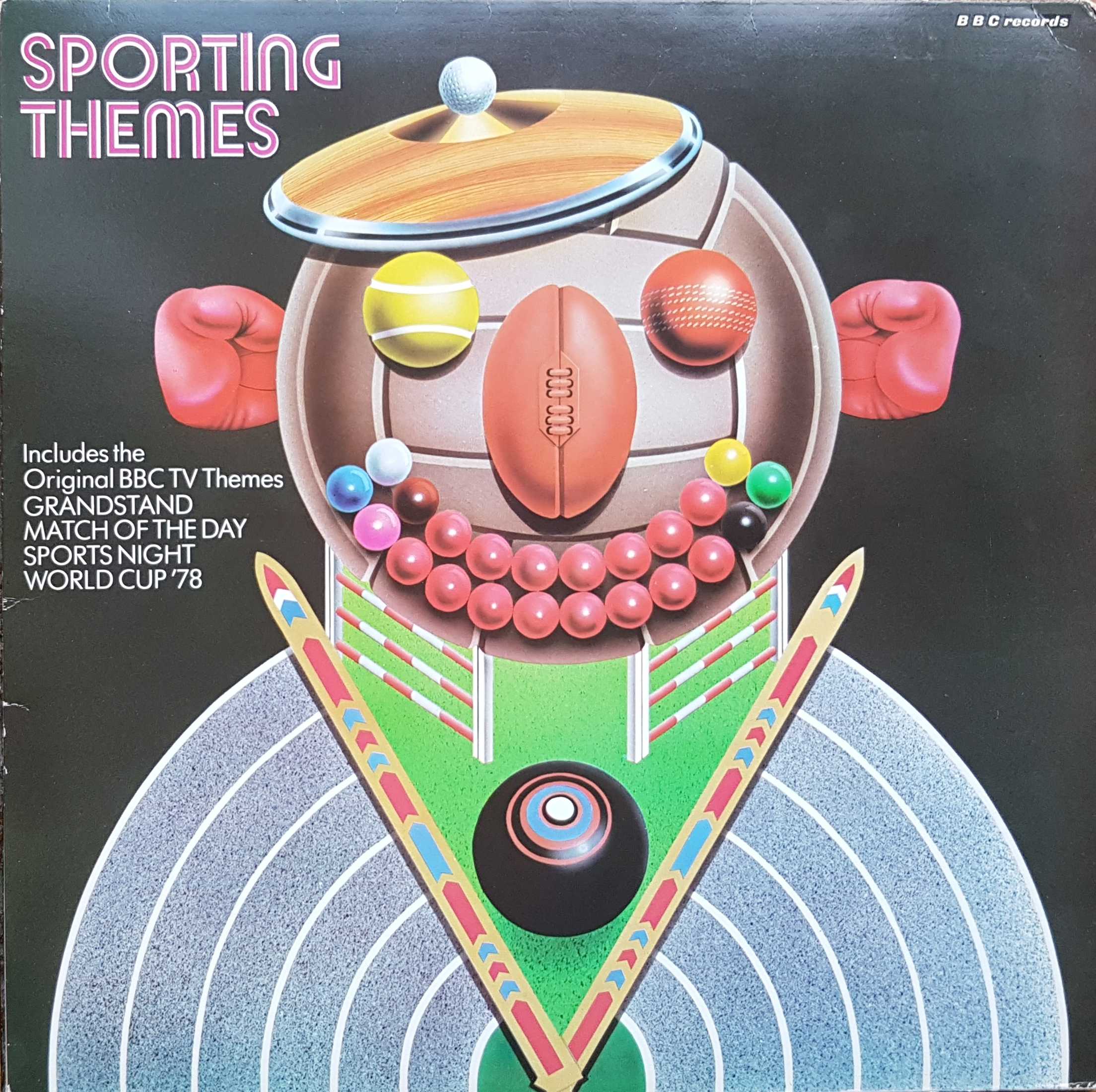 Picture of REH 348 BBC sporting themes by artist Various from the BBC albums - Records and Tapes library