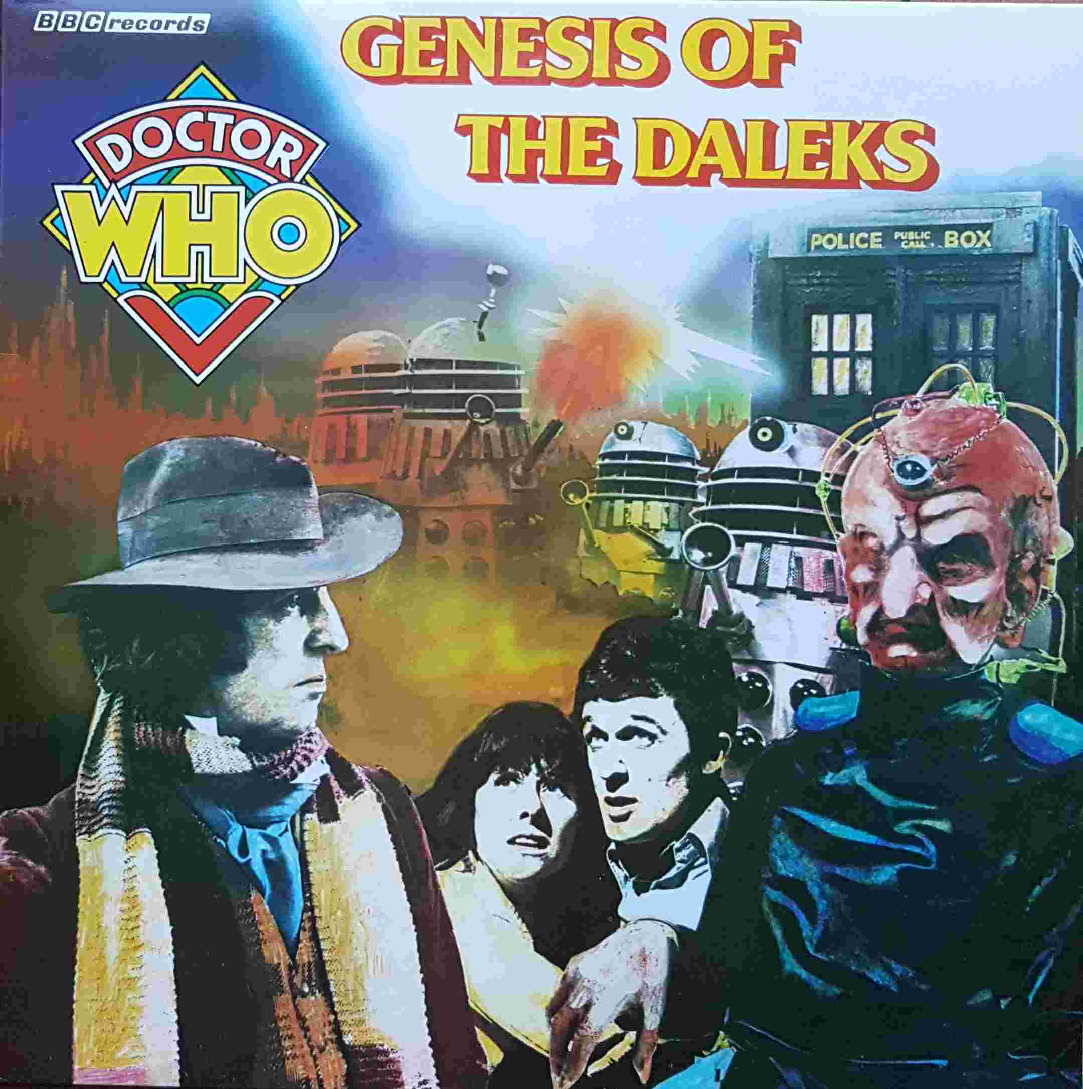 Picture of REH 364 Doctor Who - Genesis of the Daleks by artist Terry Nation from the BBC albums - Records and Tapes library