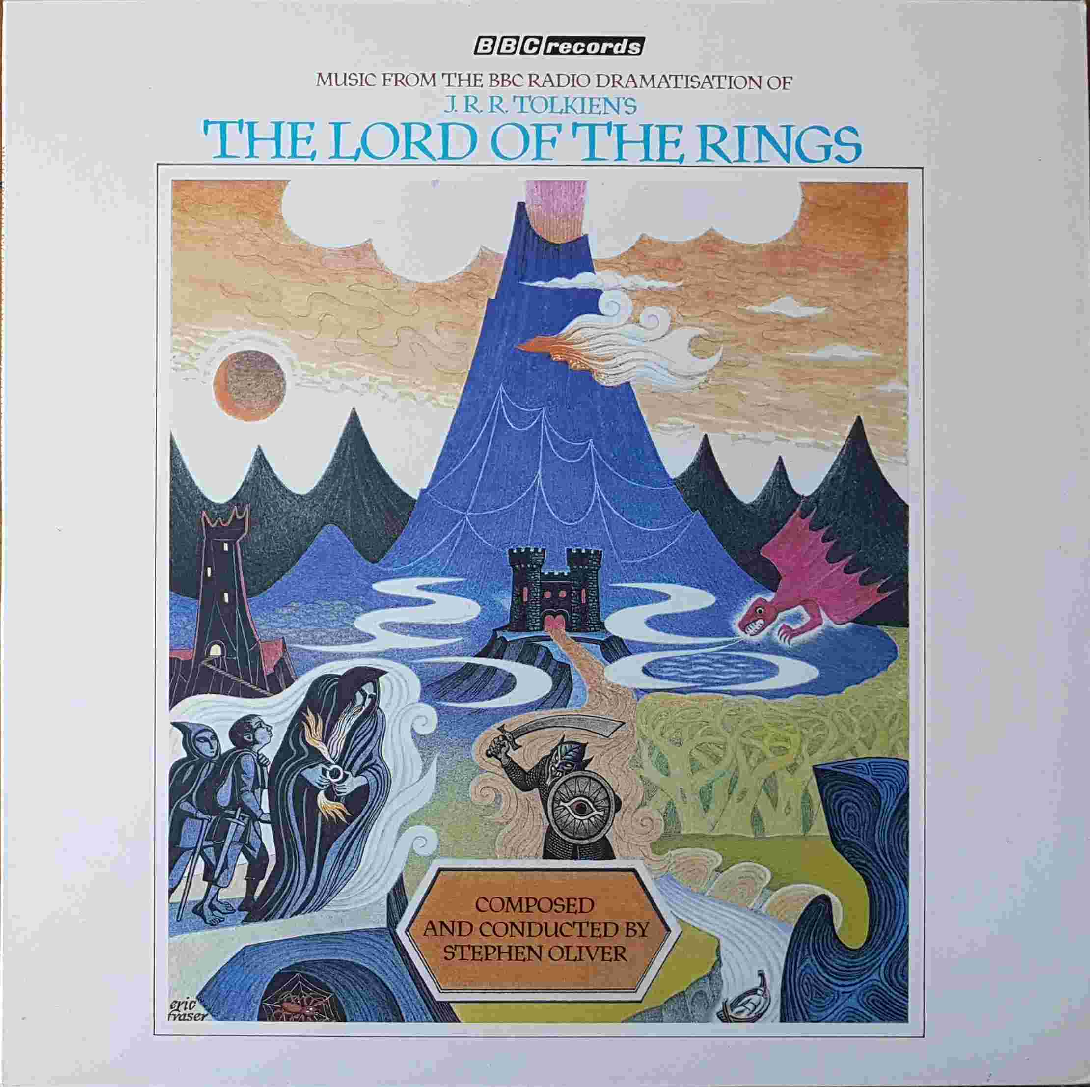 Picture of REH 415 The lord of the rings by artist Stephen Oliver from the BBC albums - Records and Tapes library