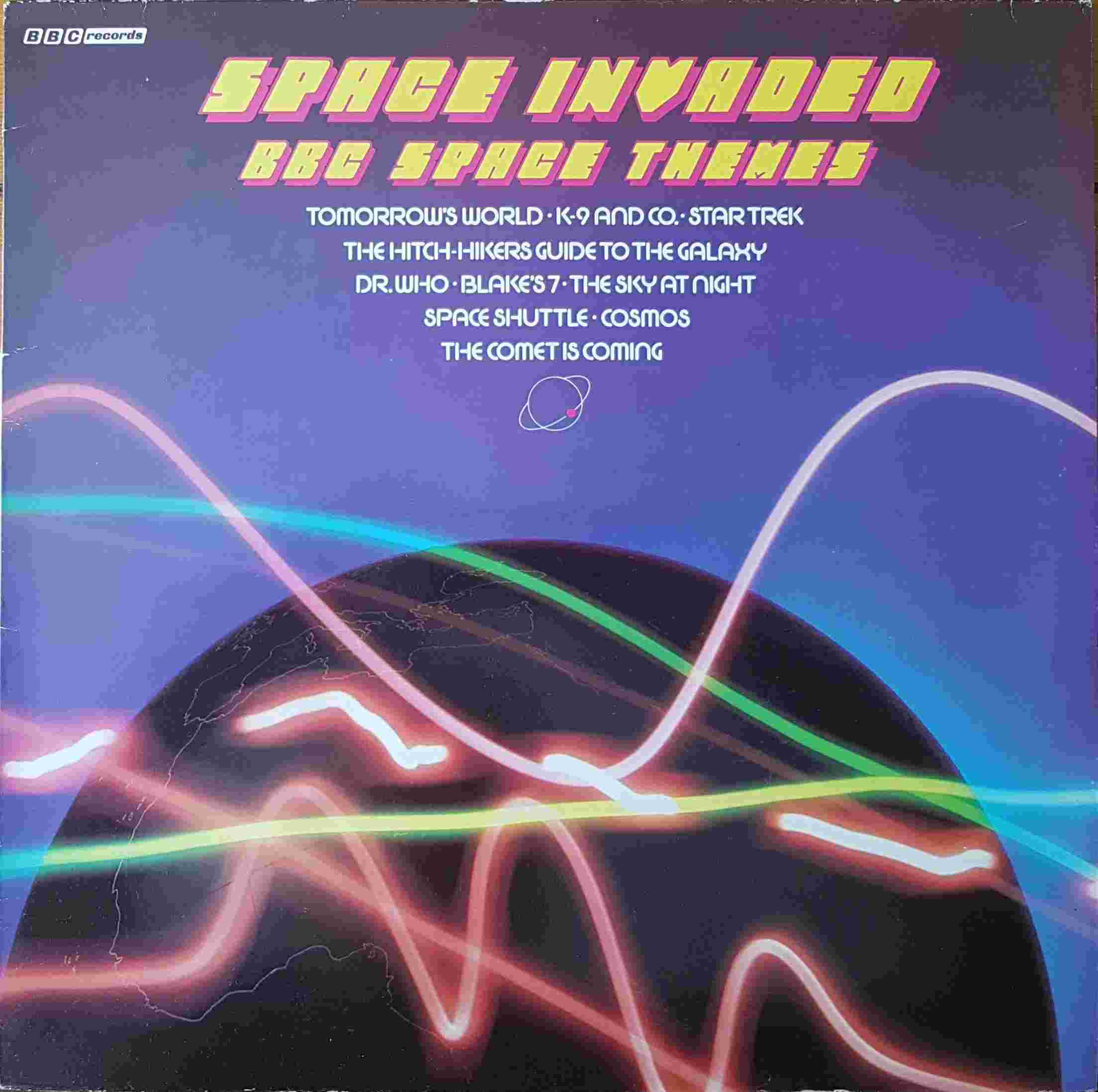 Picture of REH 442 Space Invaded - BBC space themes by artist Various from the BBC albums - Records and Tapes library