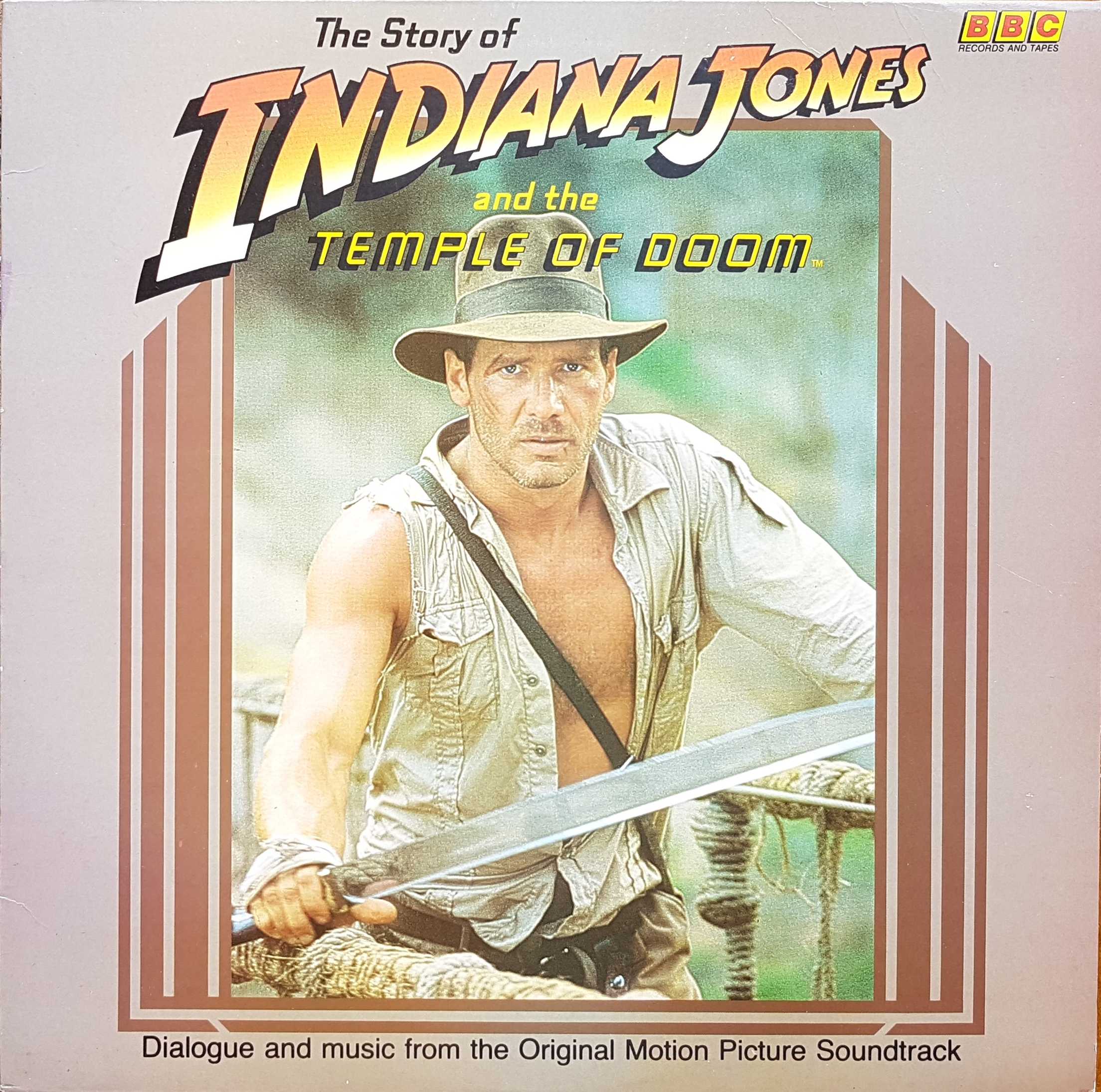 Picture of REH 543 Indiana Jones and the temple of doom by artist John Williams from the BBC albums - Records and Tapes library