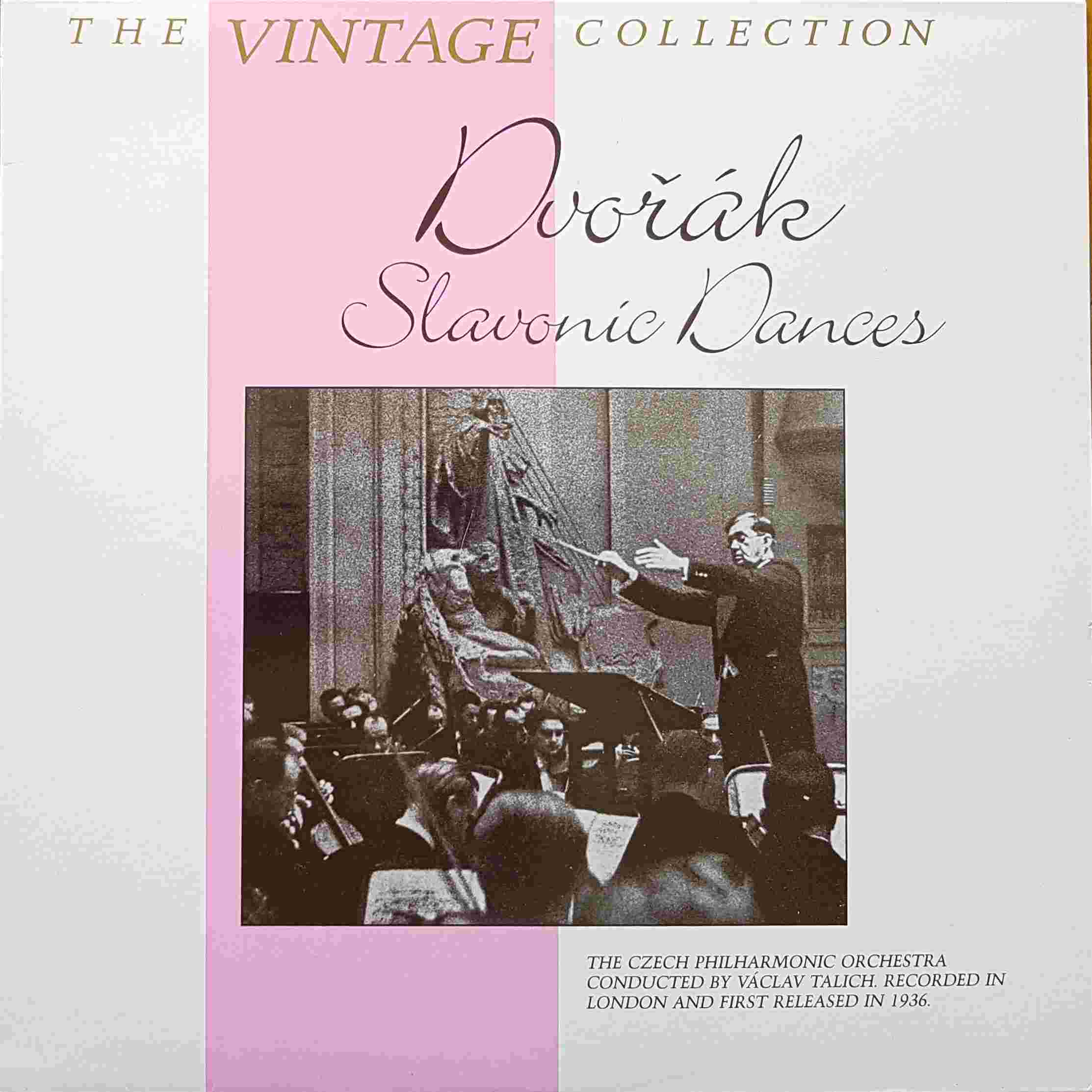 Picture of REH 731 The vintage collection - Dvorak Slavonic dances by artist Dvorak Slavonic  from the BBC albums - Records and Tapes library