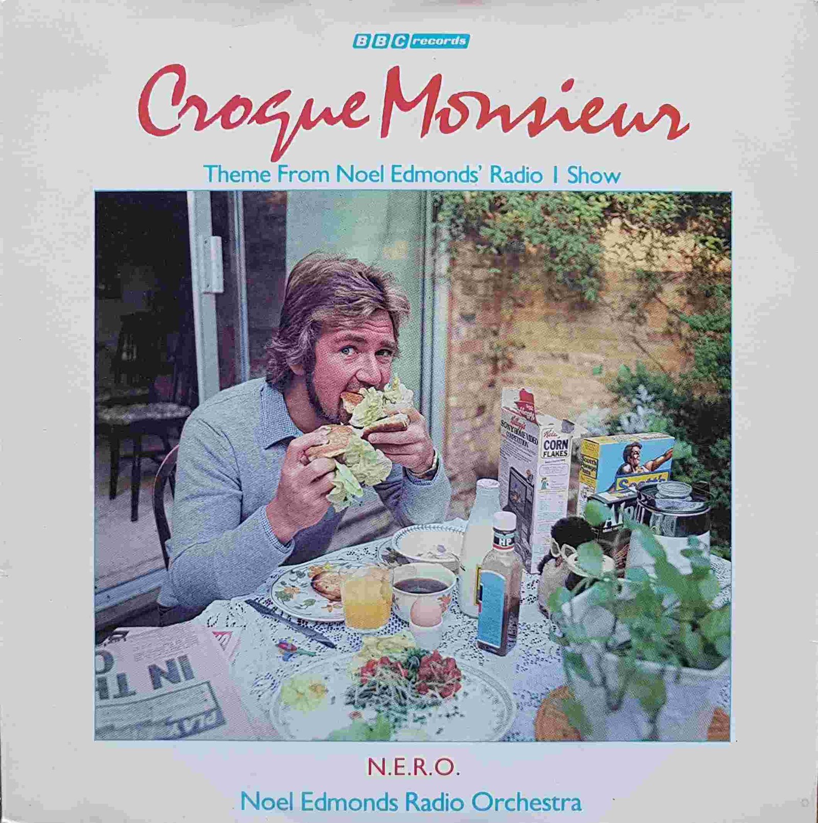 Picture of Croque monsieur by artist B. A. Robertson from the BBC singles - Records and Tapes library