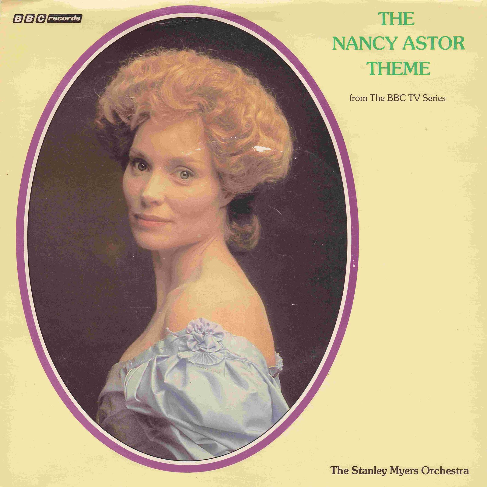 Picture of Nancy Astor by artist Stanley Myers from the BBC singles - Records and Tapes library