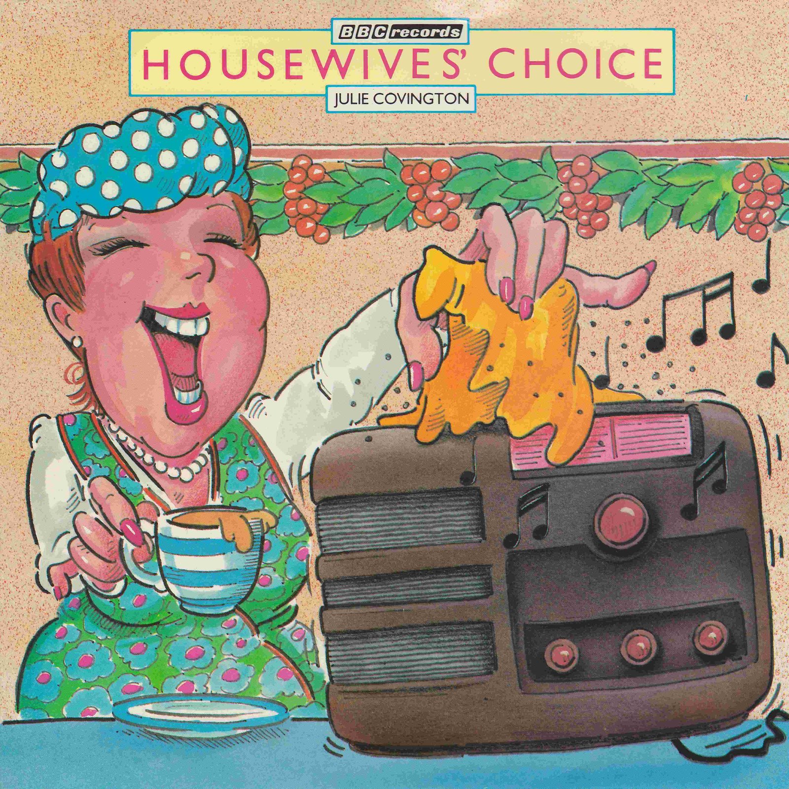 Picture of In party mood (Housewives' choice) by artist Julie Covington from the BBC singles - Records and Tapes library