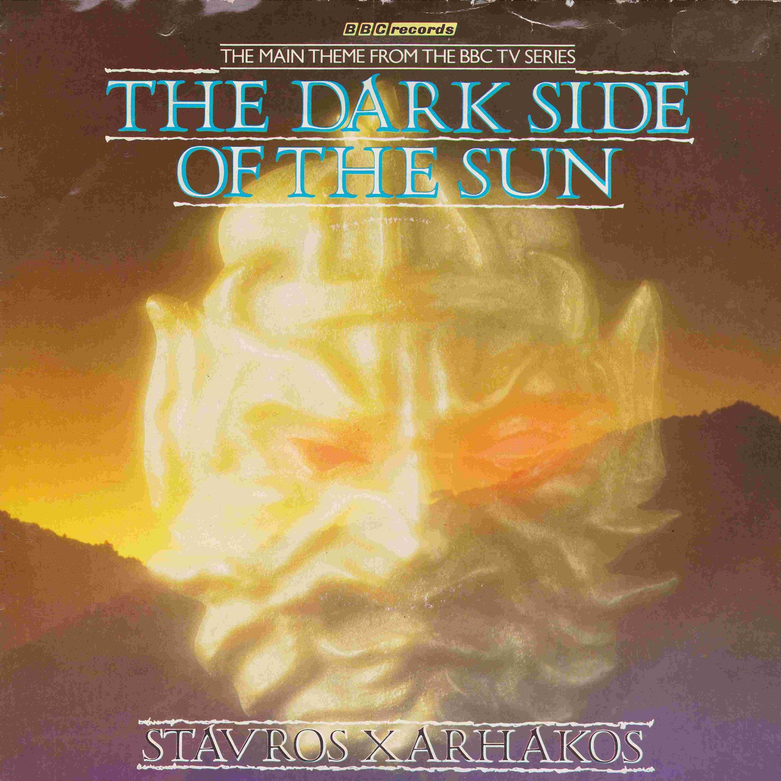 Picture of The dark side of the sun by artist Stavros Xarhakos from the BBC singles - Records and Tapes library