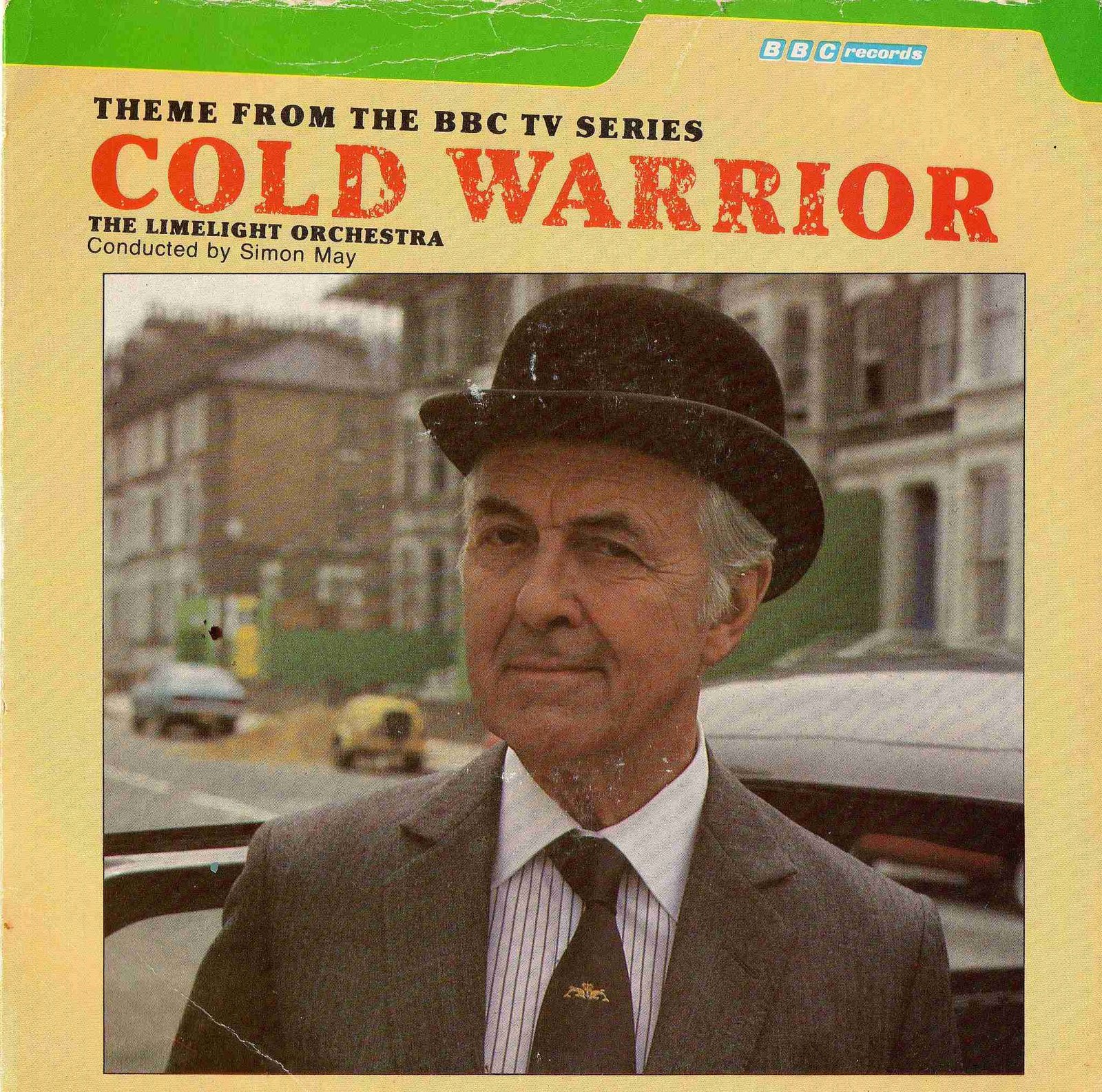 Picture of Cold warrior by artist Simon May / Leslie Osborne / The Limelight Orchestra from the BBC singles - Records and Tapes library