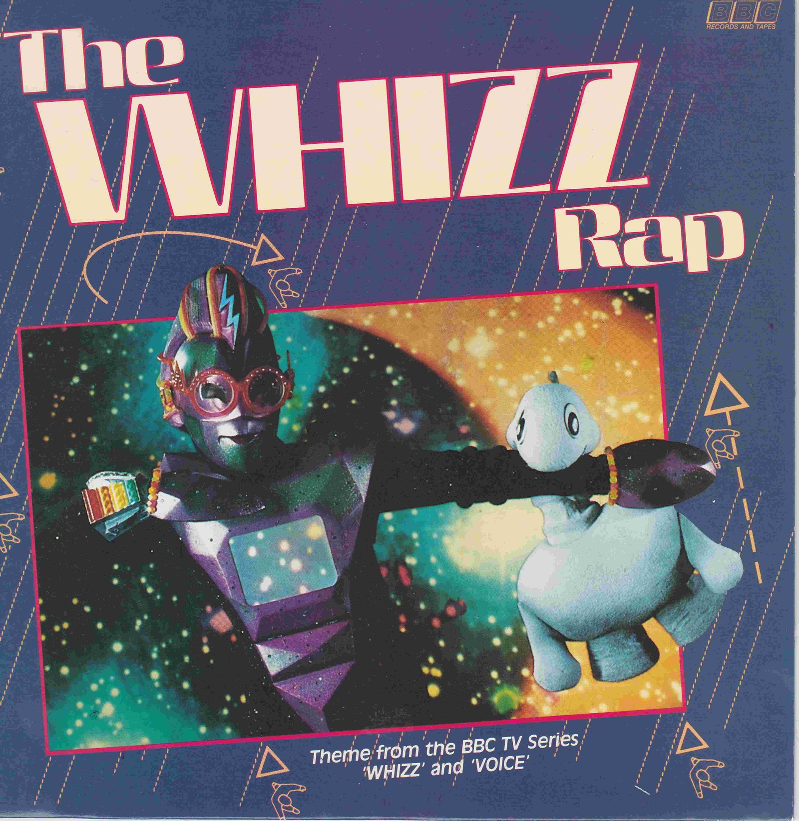 Picture of RESL 166 The Whizz rap (Whizz and Voice) by artist Whizz and Voice from the BBC singles - Records and Tapes library